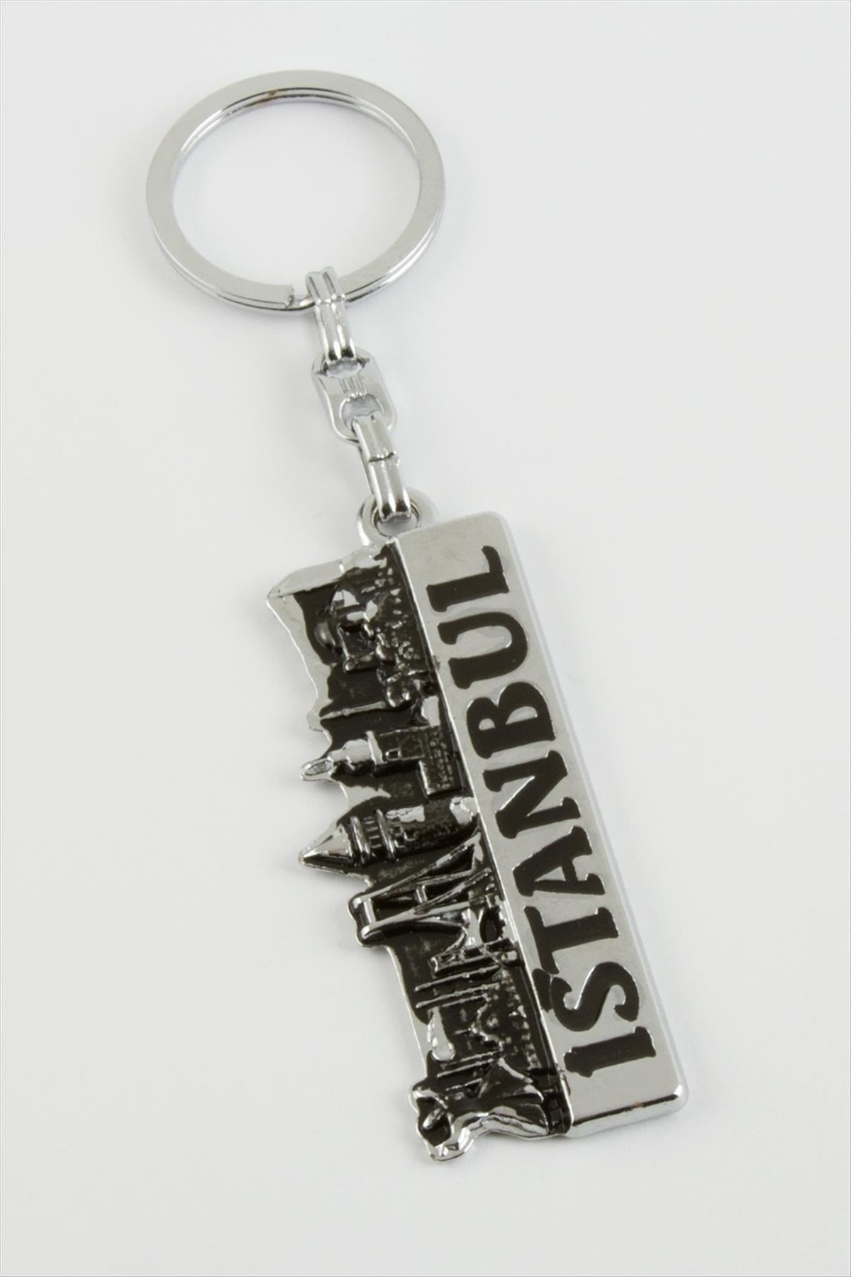 İstanbul Yazılı Metal Anahtarlık