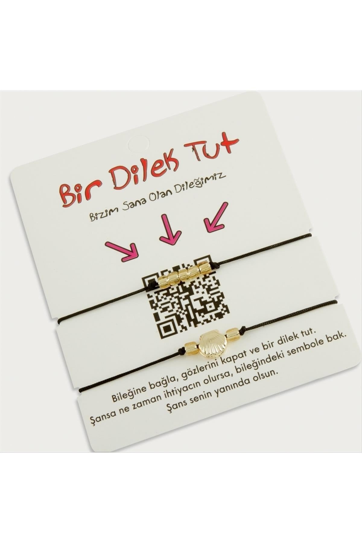 İstiridye Bir Dilek Tut Bileklik