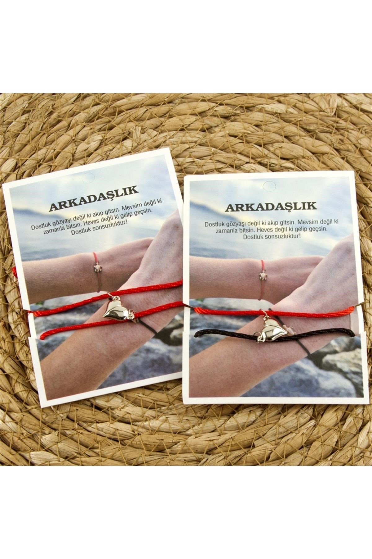 Kalp Arkadaşlık Bilekliği