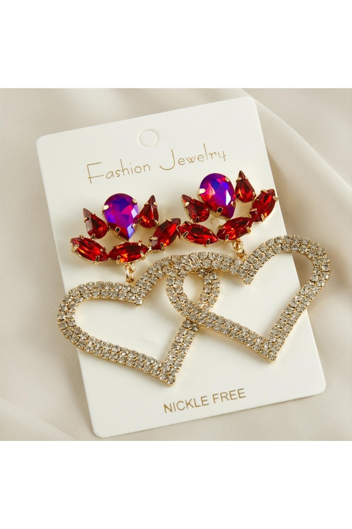 Kalp Lüks Zara Küpe