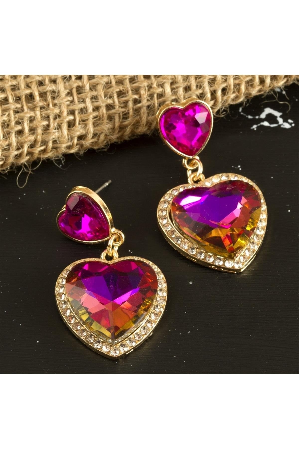 Kalp Lüks Zara Küpe