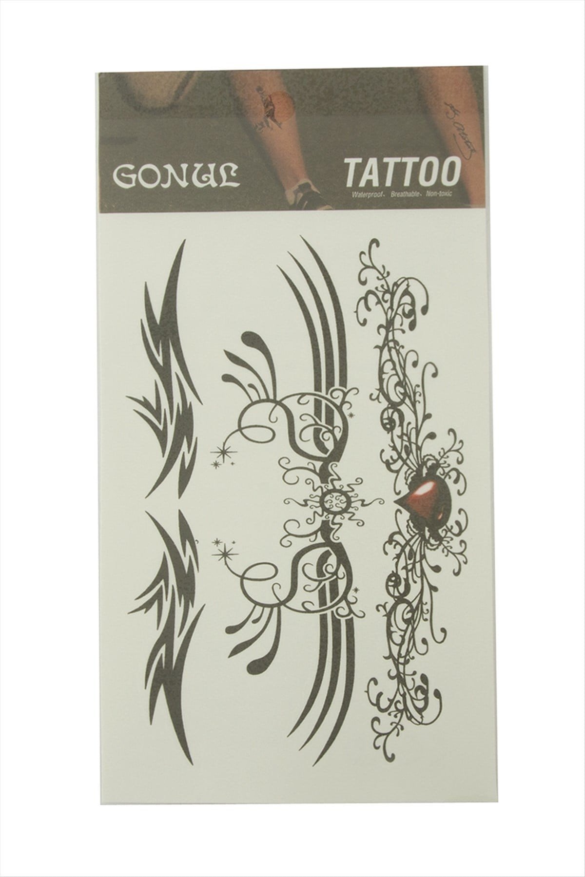 Kanat Tattoo Dövme Sticker