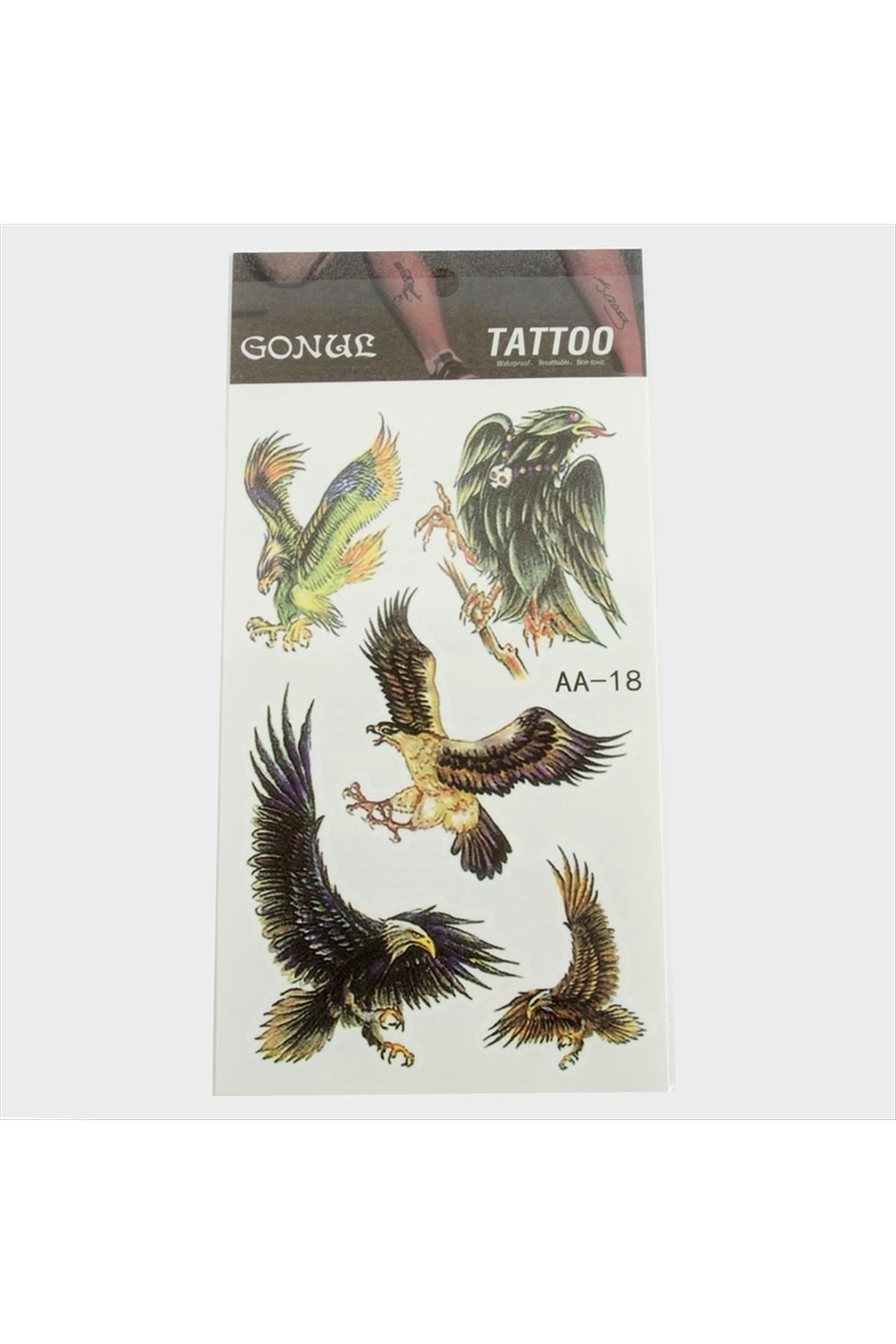 Kartal Tattoo Dövme Sticker