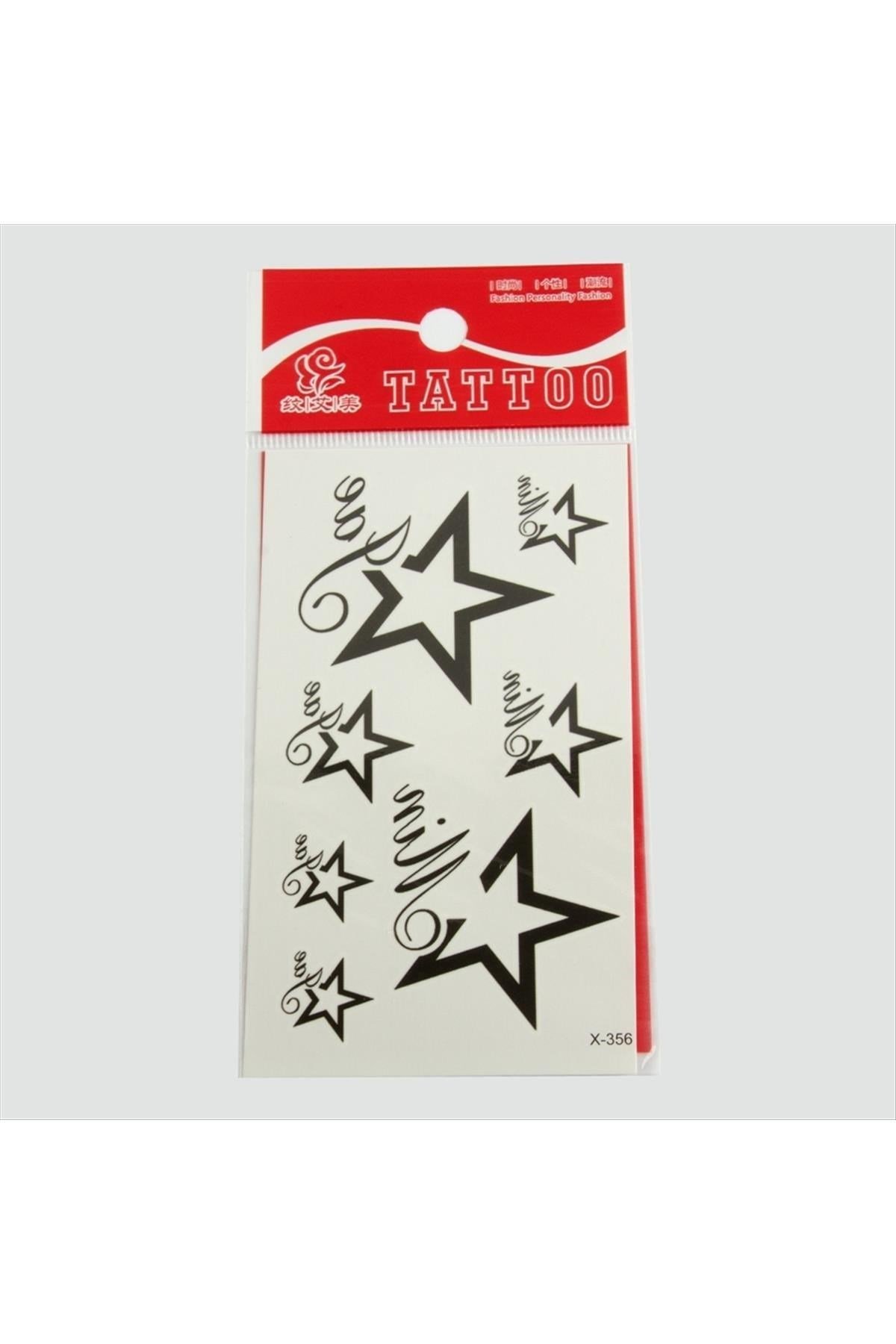 Kedi Tattoo Dövme Sticker Küçük