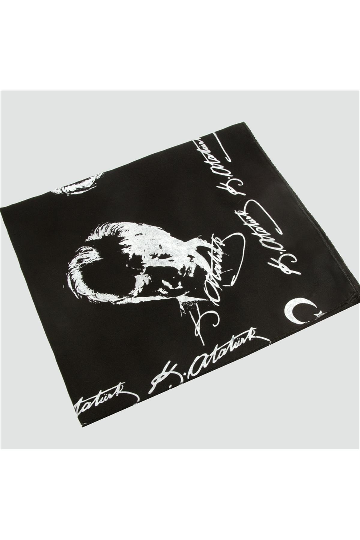 Kemal Atatürk Desenli Bandana 50*50
