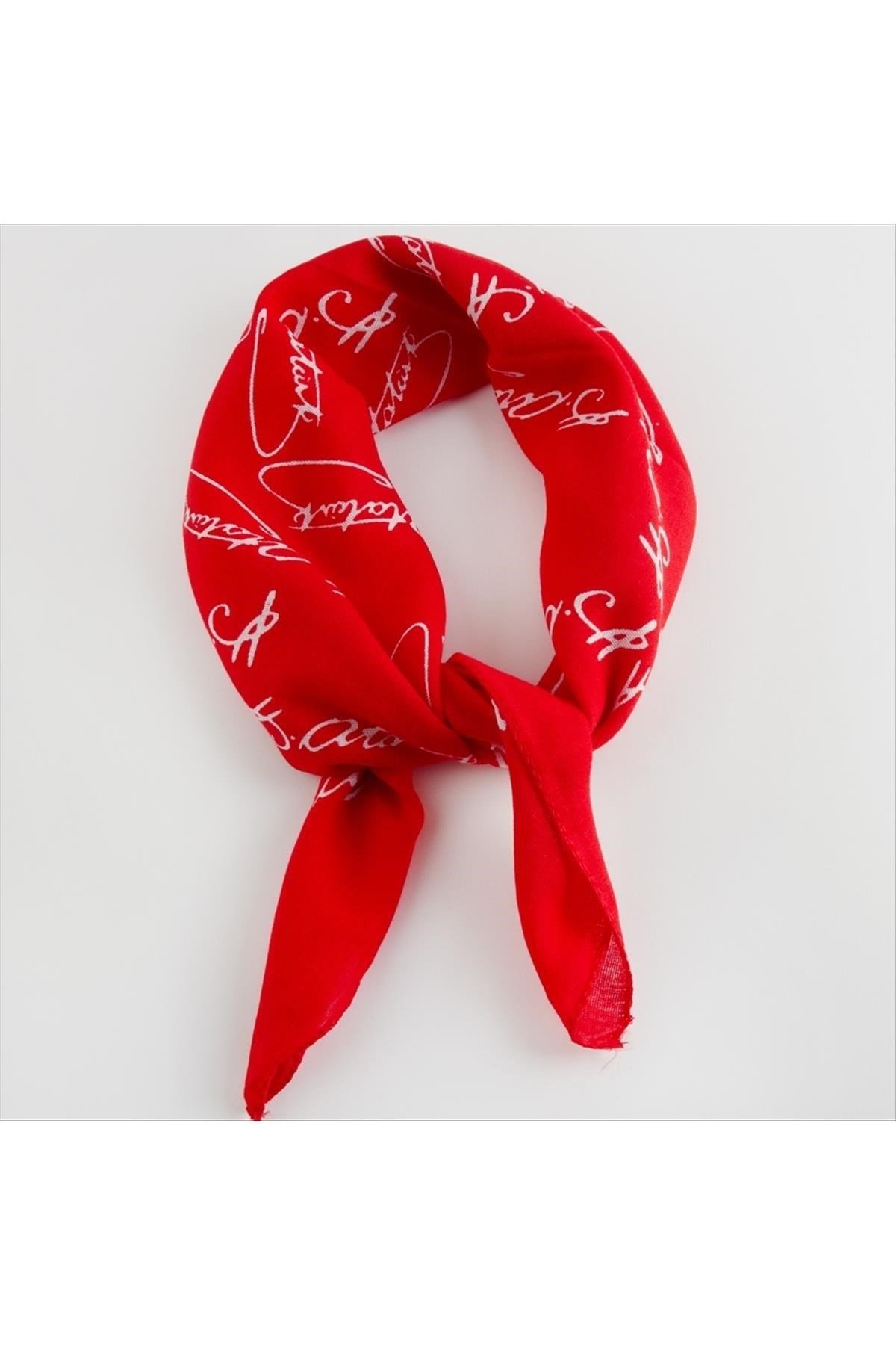Kemal Atatürk Desenli Bandana 50*50