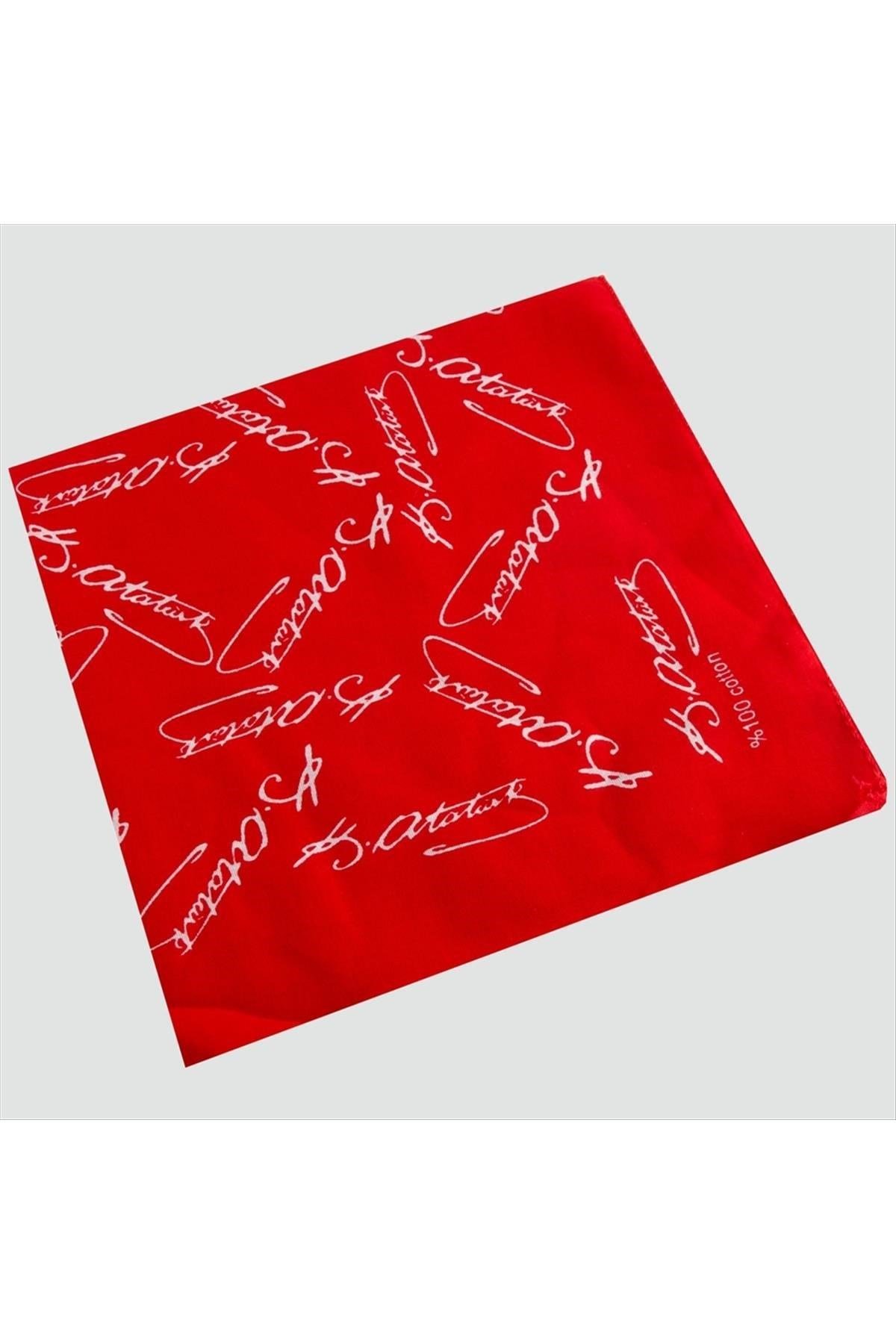 Kemal Atatürk Desenli Bandana 50*50