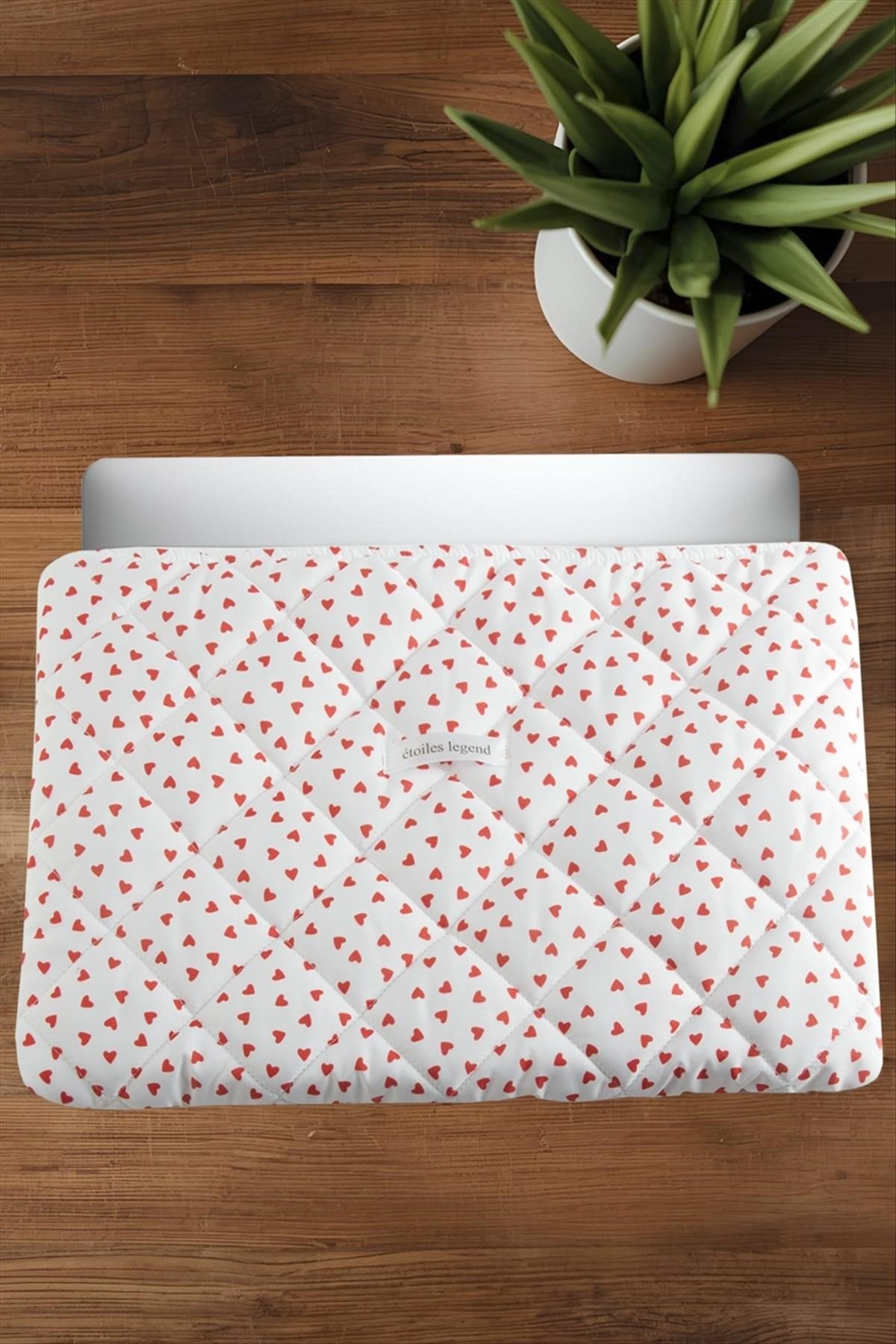 Kiraz Desenli Labtop Bilgisayar Çantası 15*16 inç
