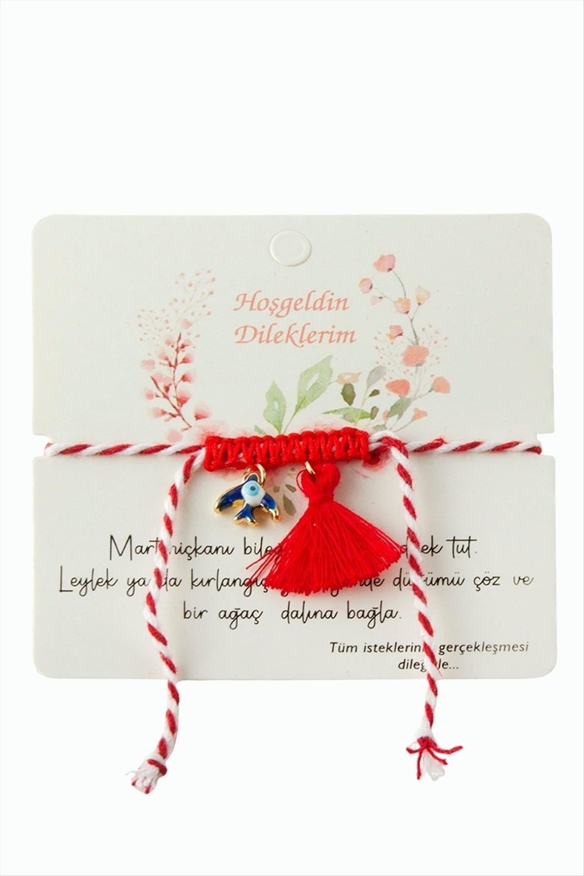 Kırlangıç Püskül Marteniçka İp Bileklik