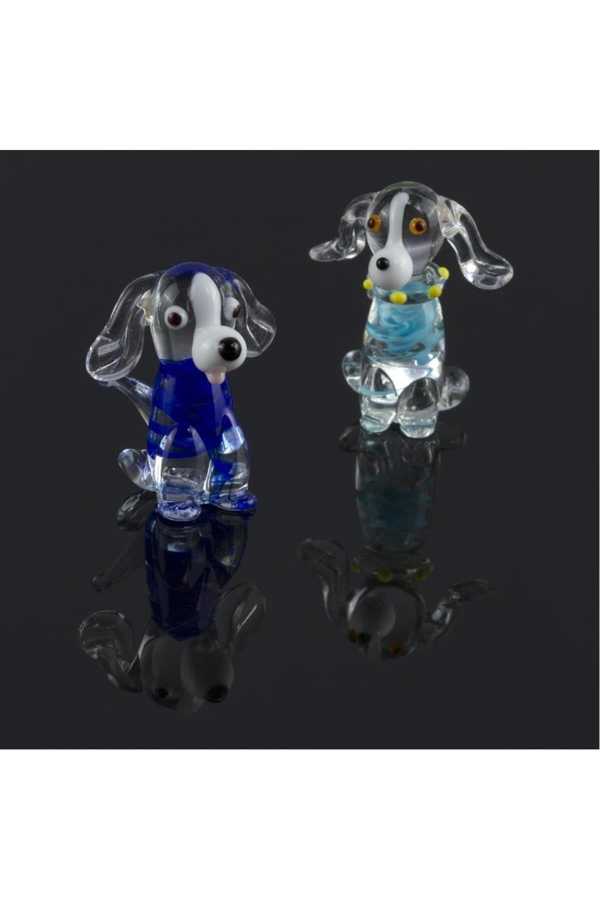 Köpek Cam Biblo (3 CM)