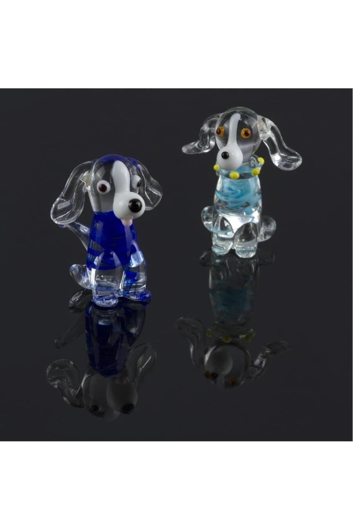 Köpek Cam Biblo (3 CM)