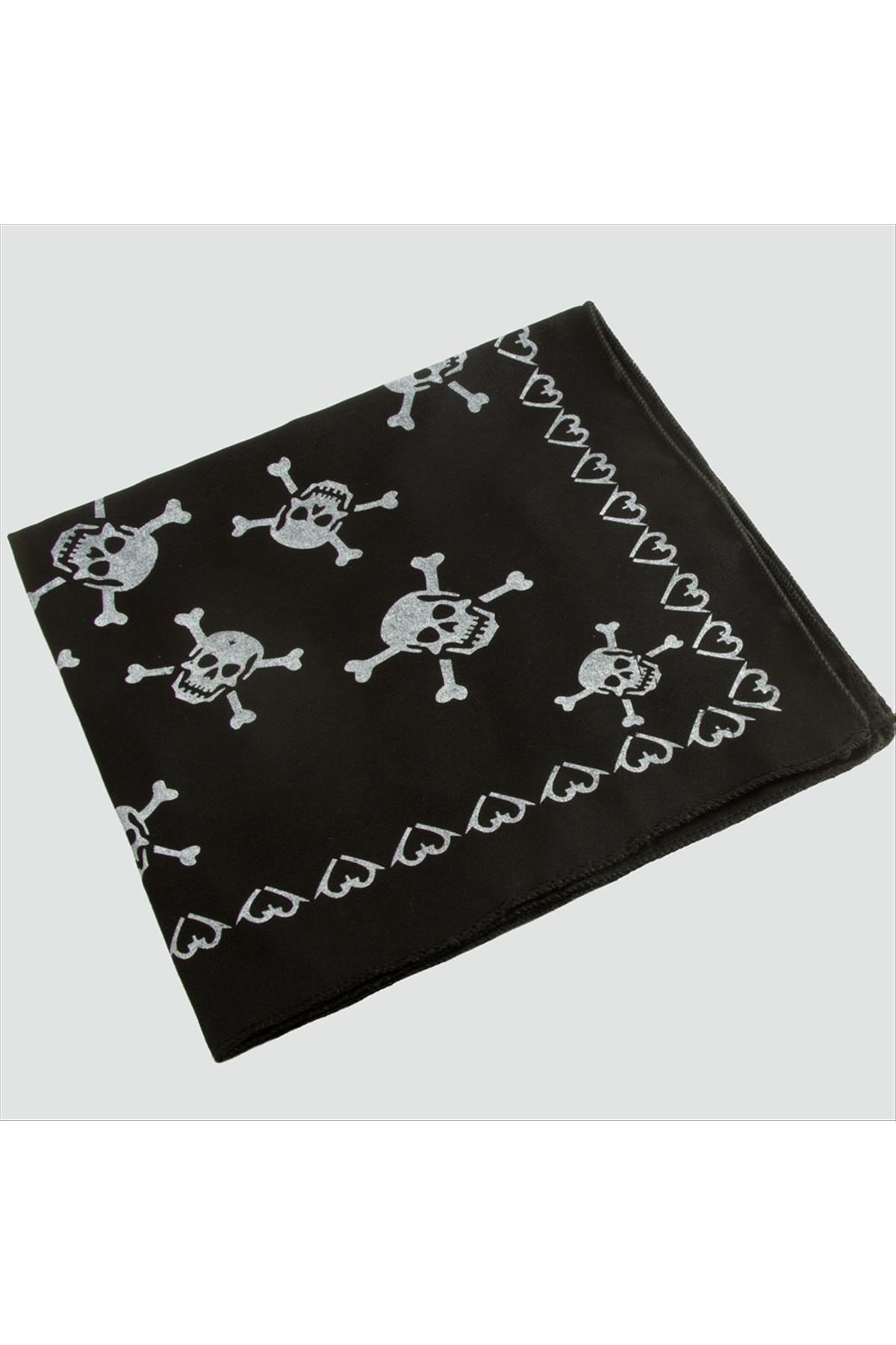 Kuru Kafa Desenli Bandana 50*50