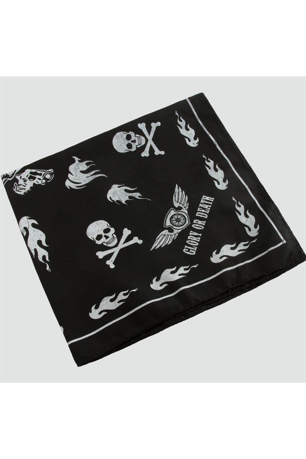 Kuru Kafa Desenli Bandana 50*50