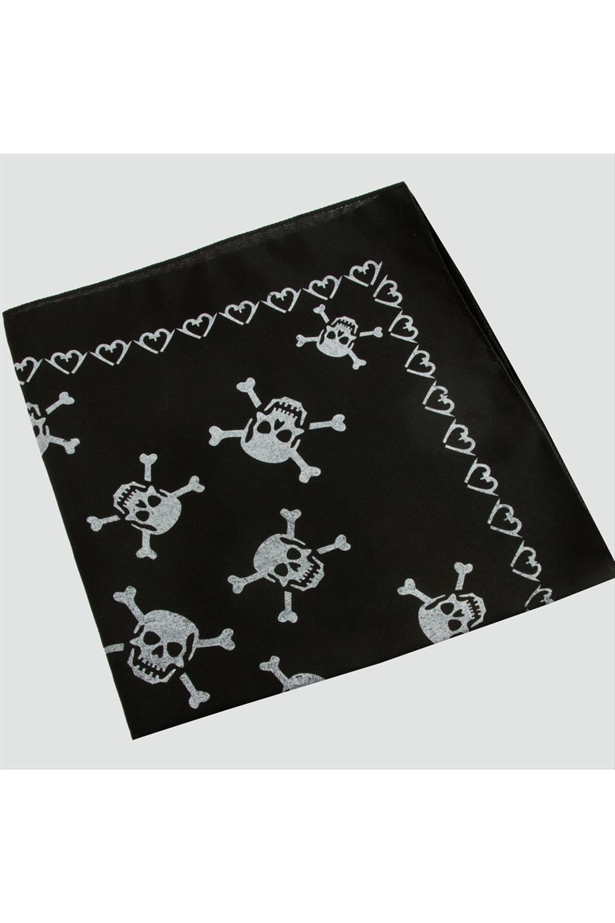 Kuru Kafa Desenli Bandana 50*50