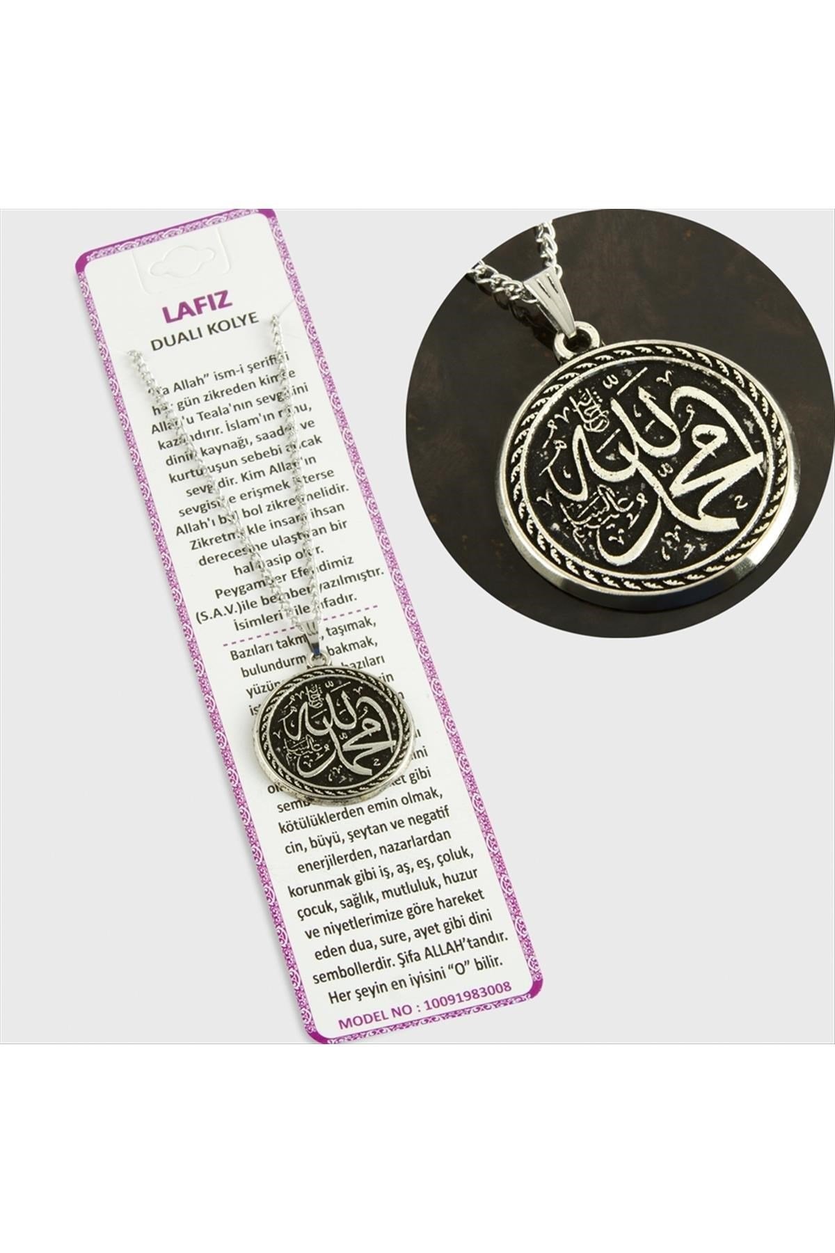 Lafız Dualı Kolye