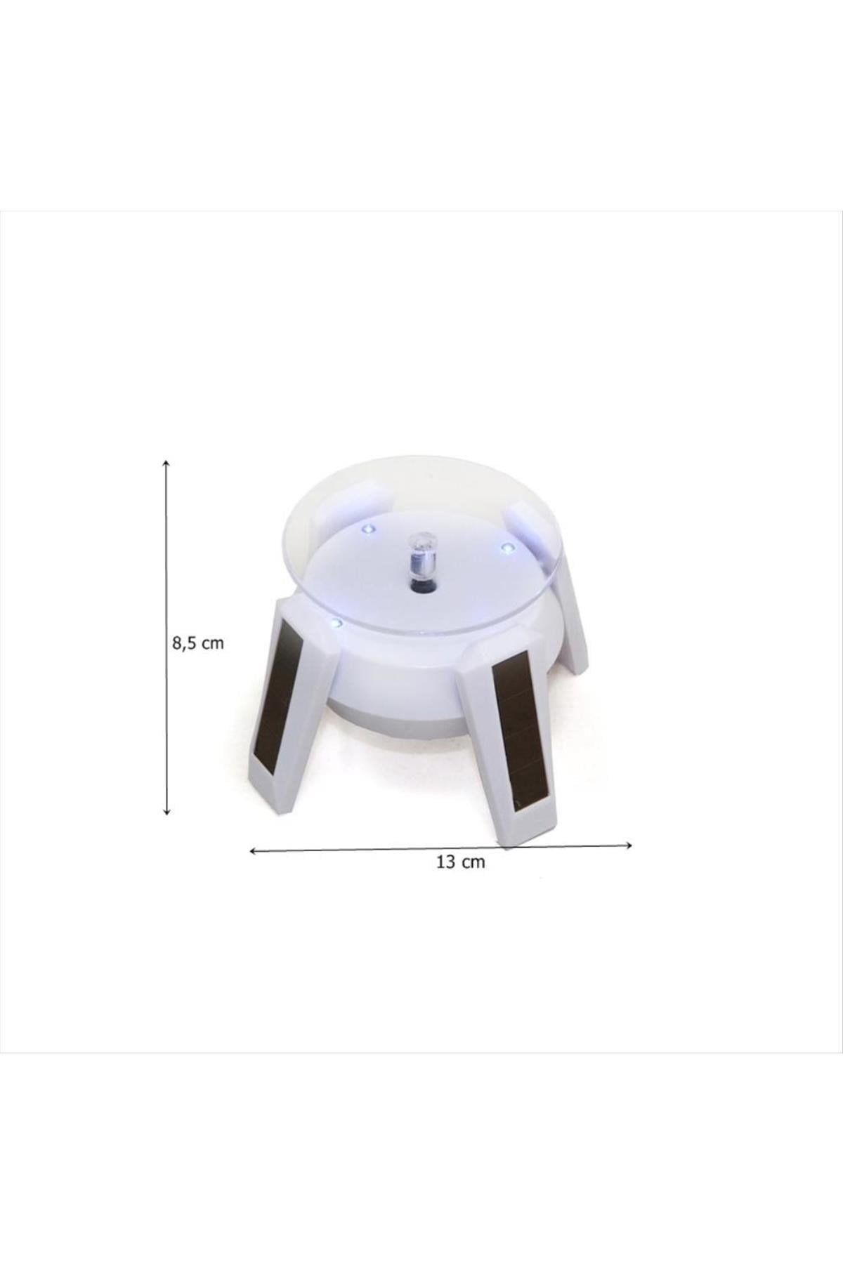 Led Işıklı Döner Stand