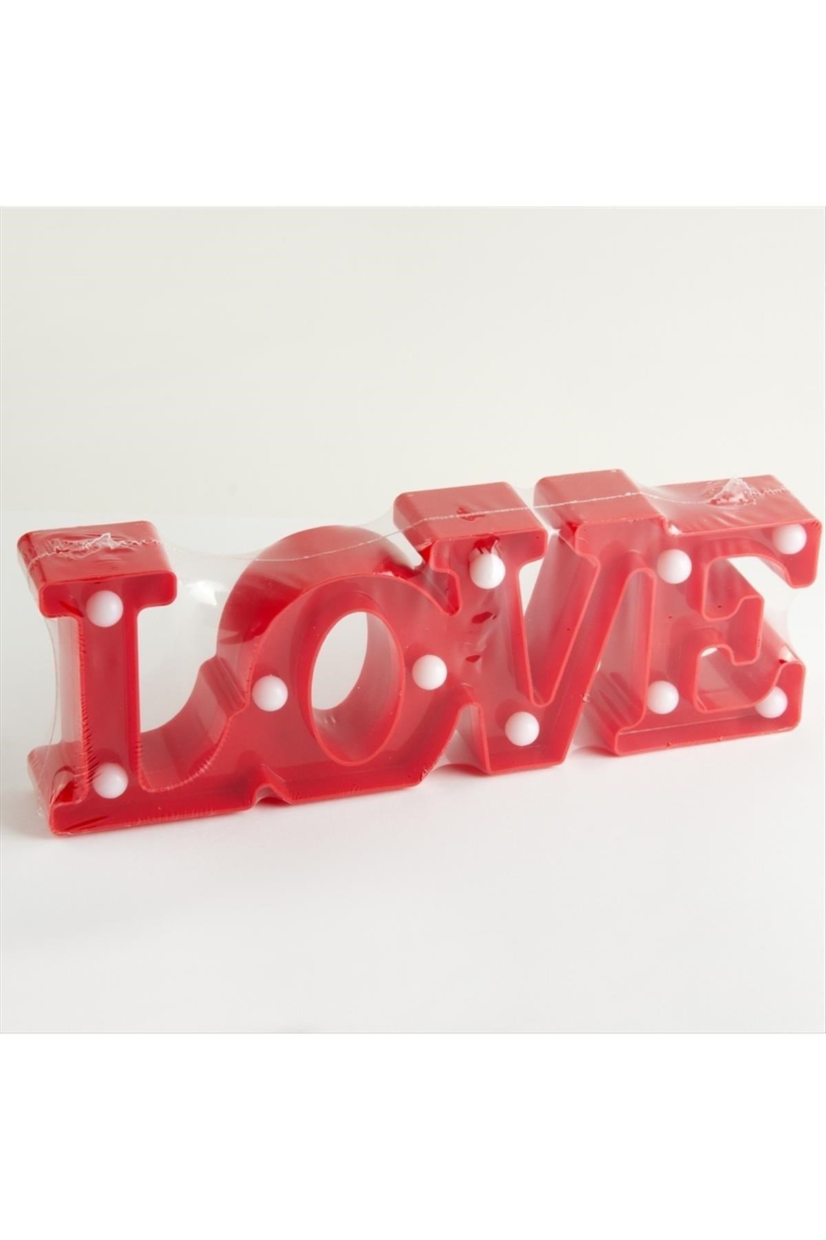 Led Işıklı Love Yazı