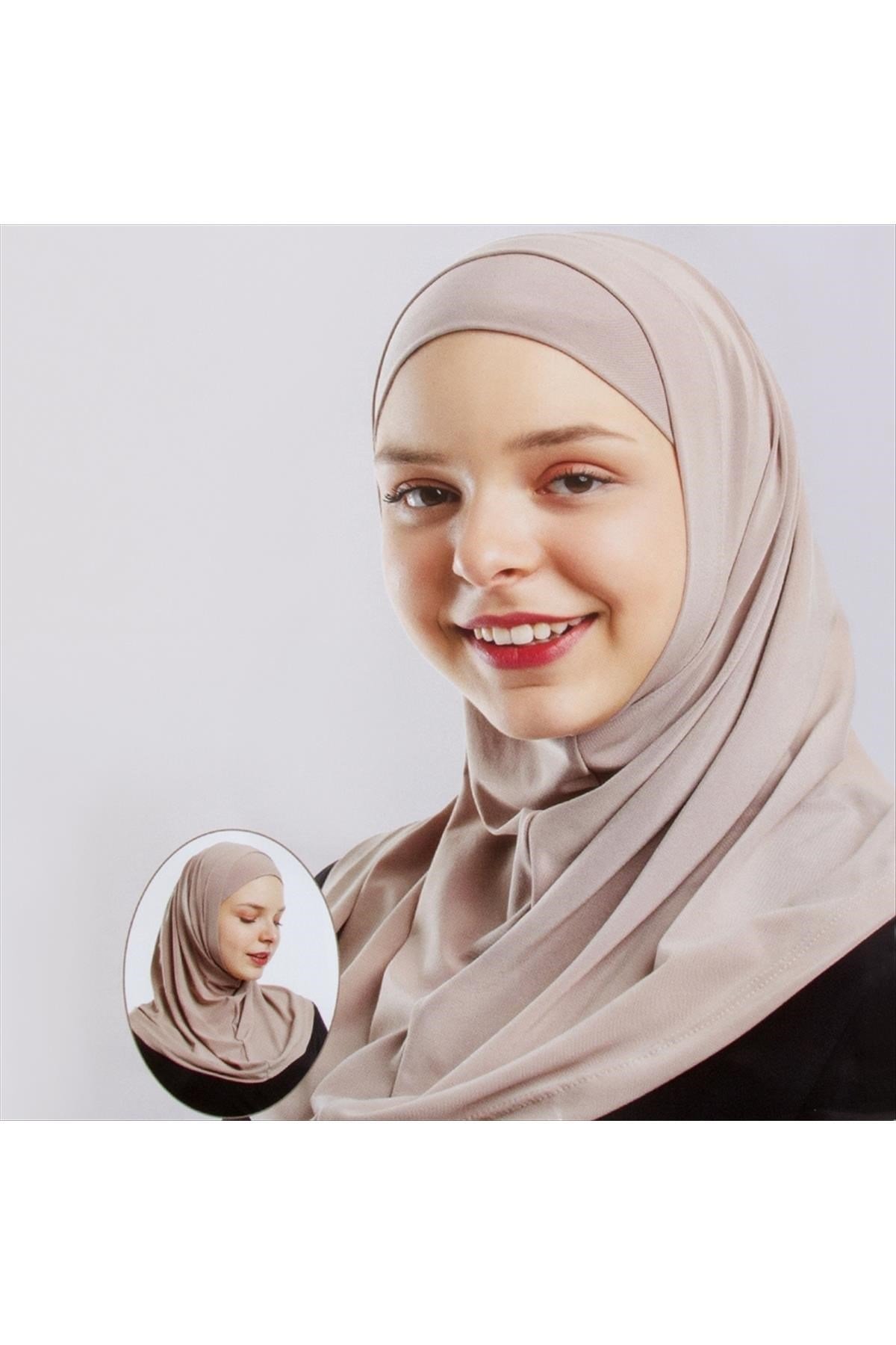 Likralı Boneli Şal