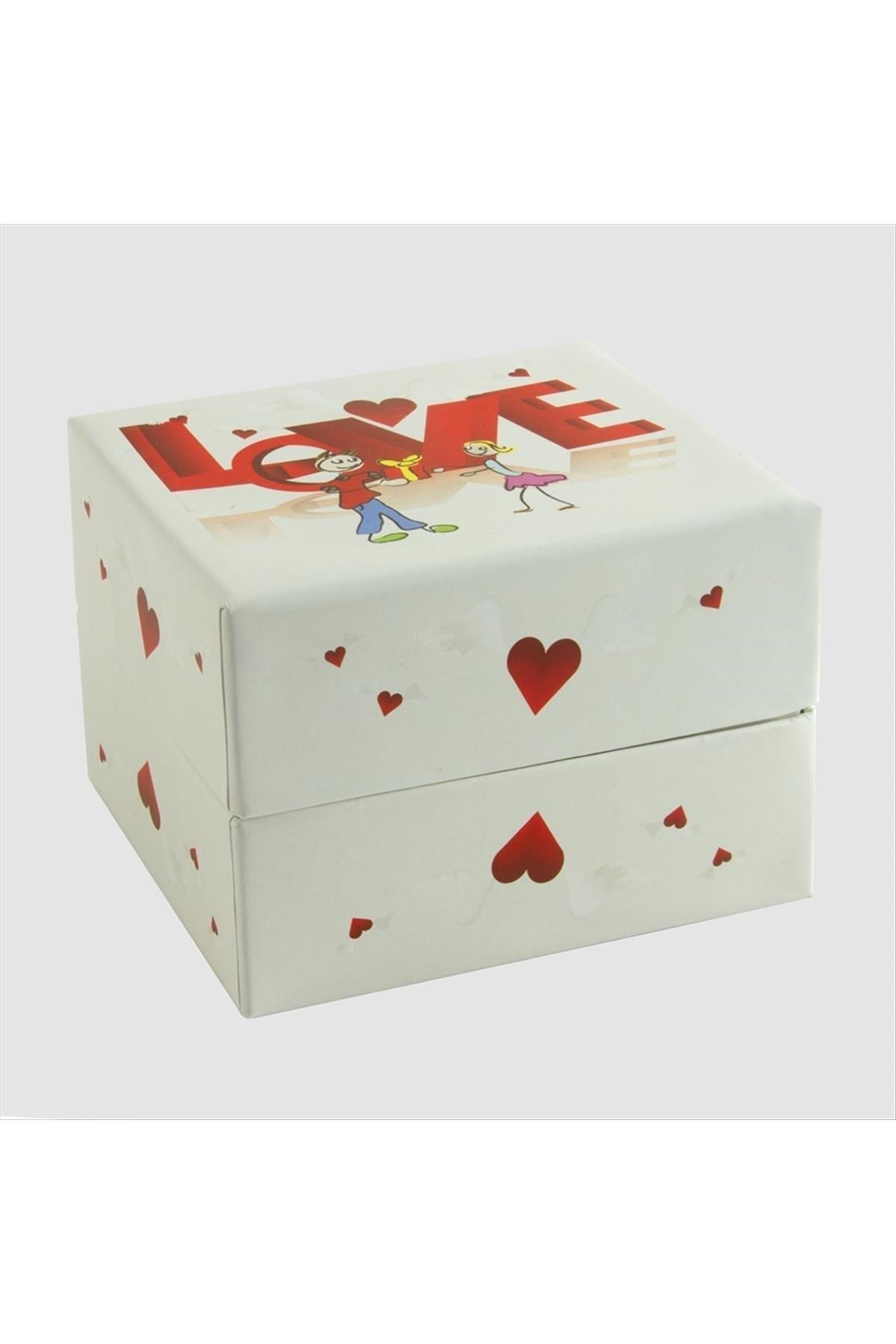 Love Yazılı Saat Kutusu