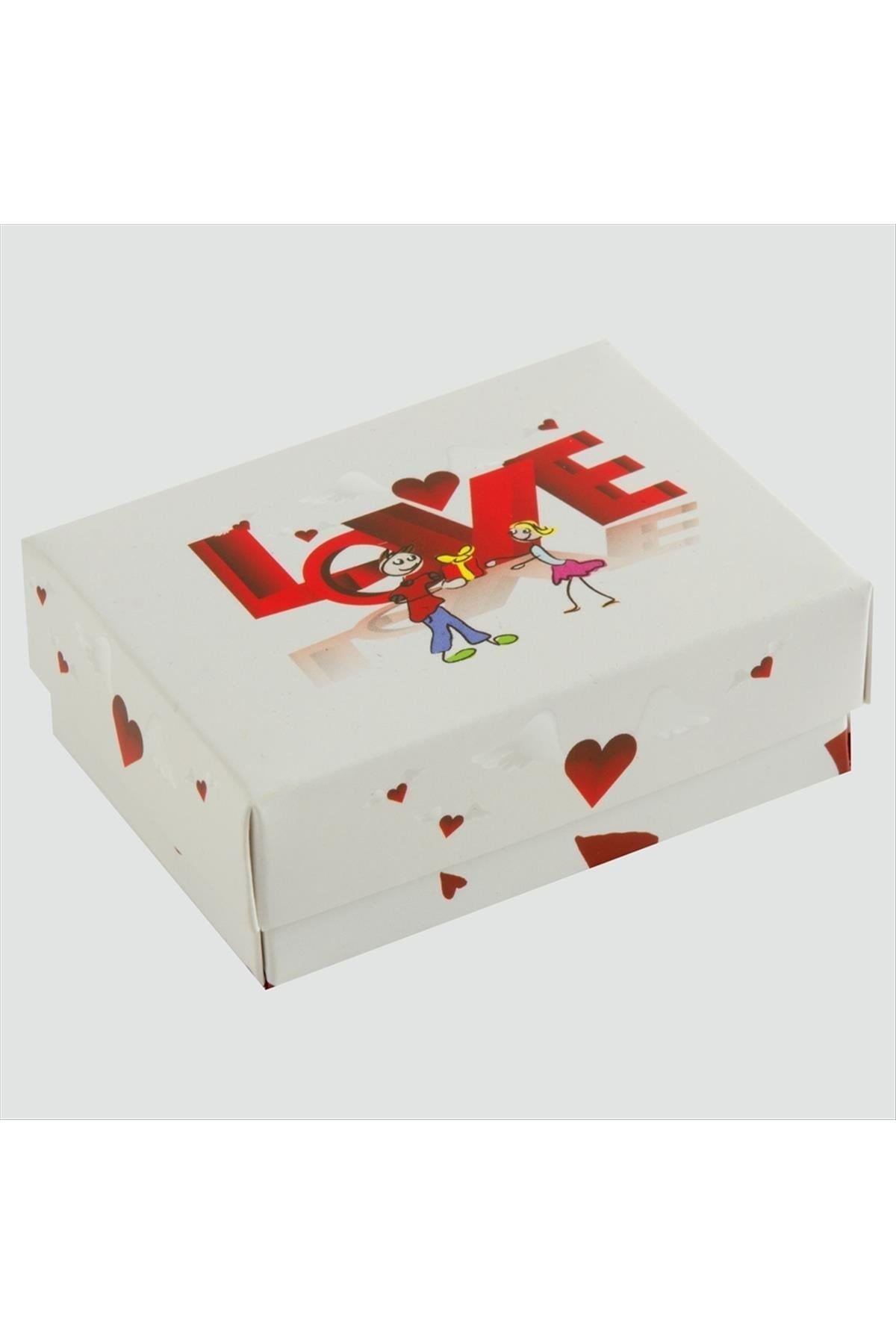 Love Yazılı Set Kolye Kutusu
