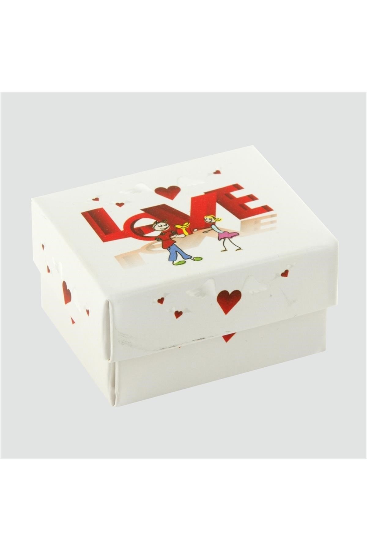 Love Yazılı Yüzük Hediye Kutusu