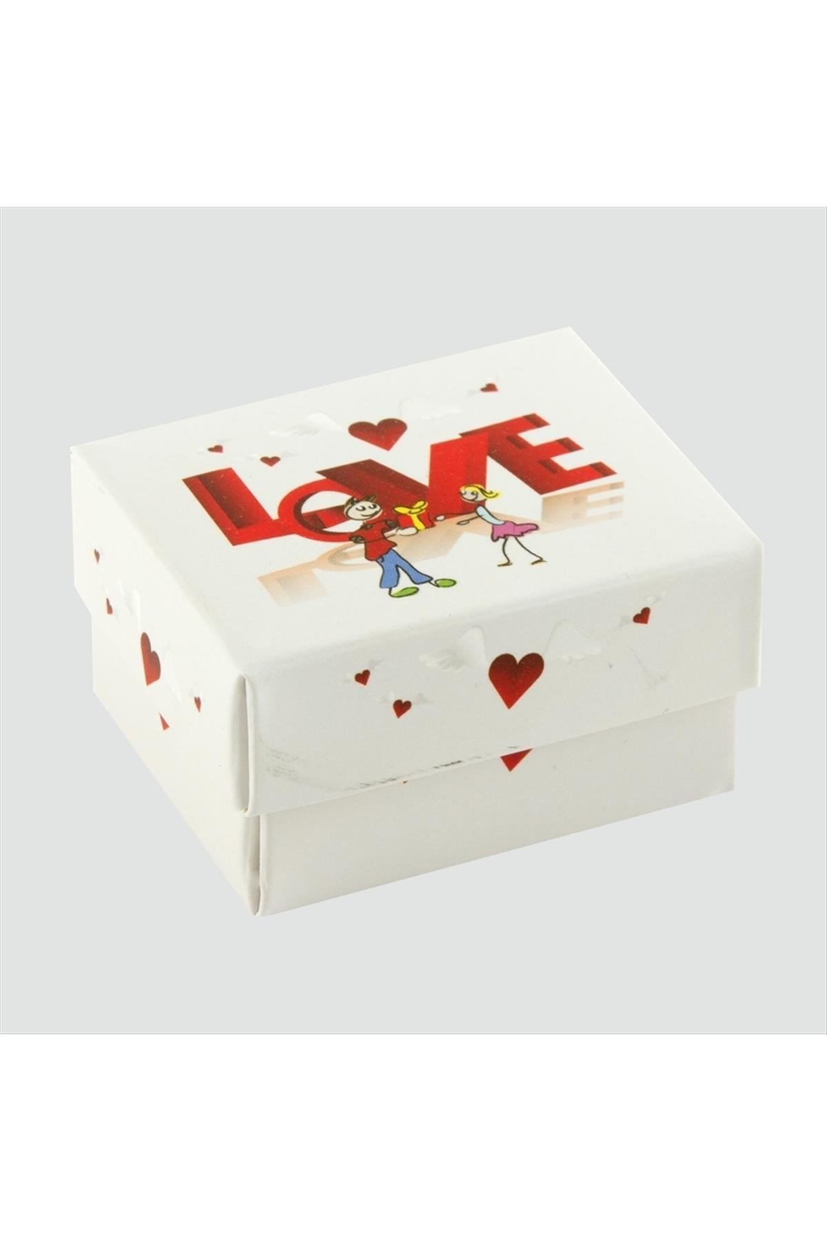 Love Yazılı Yüzük Hediye Kutusu