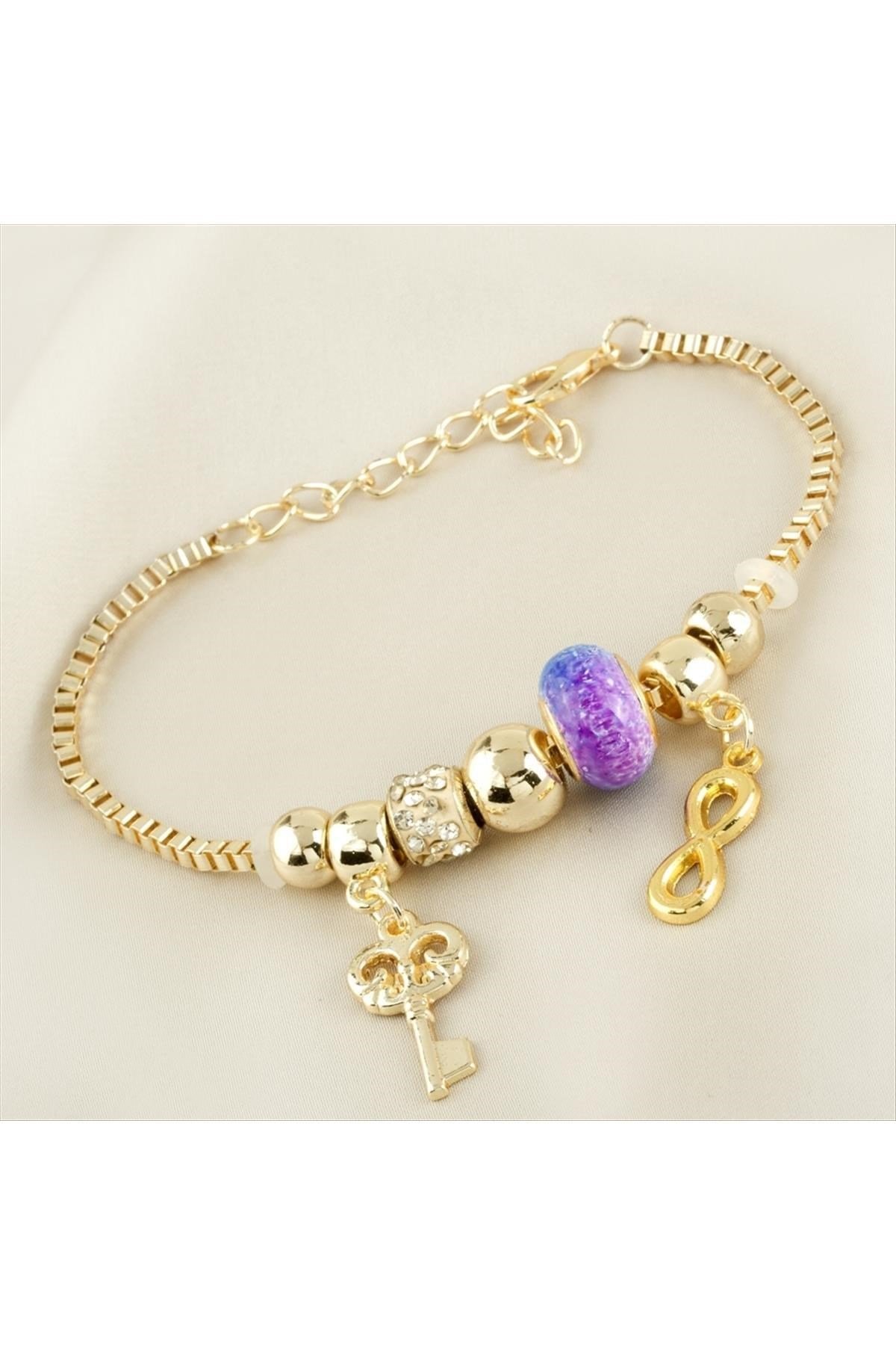 Mavi Renkli Panora Bileklik