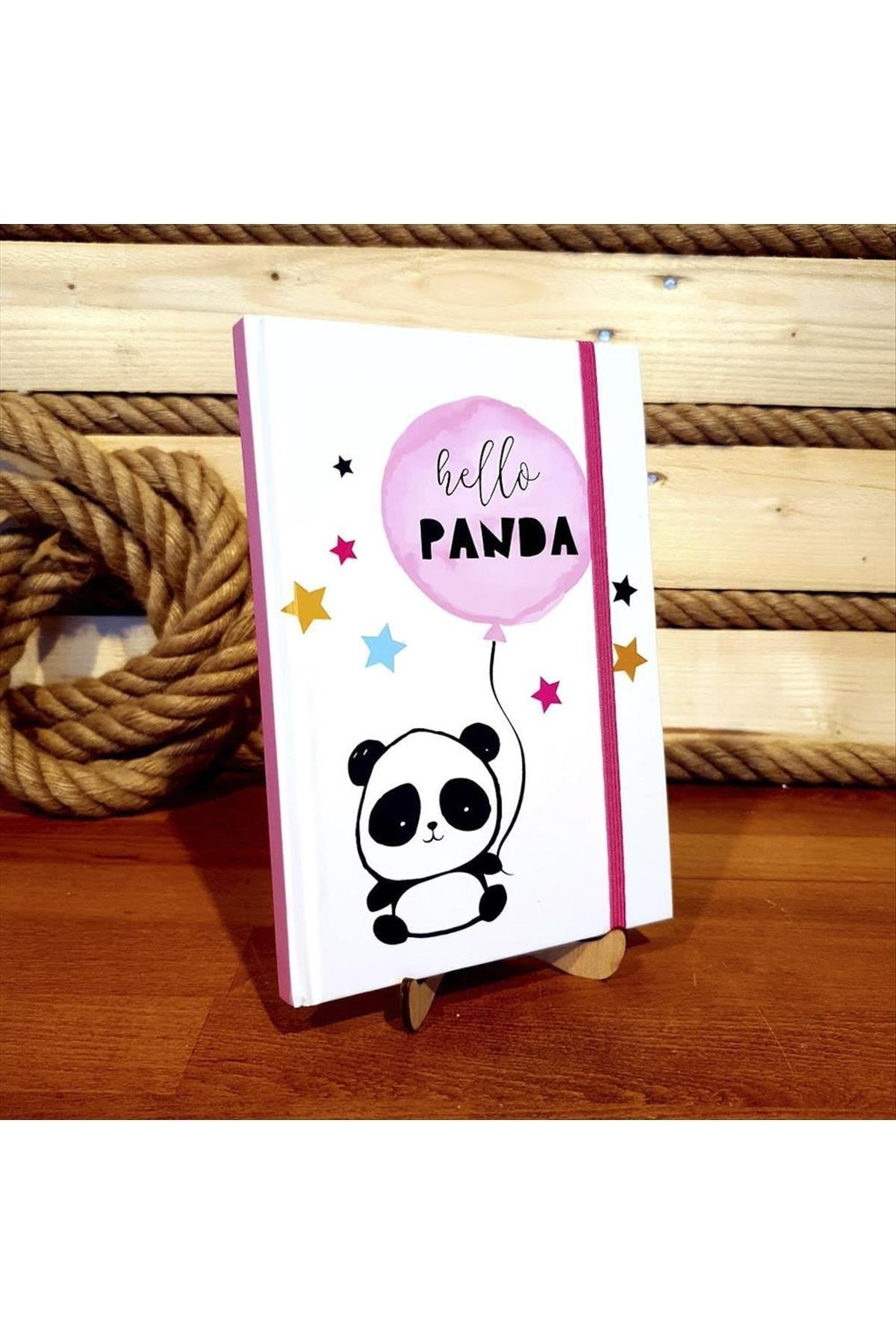 Meraba Panda Yazılı Özel Tasarım Defter