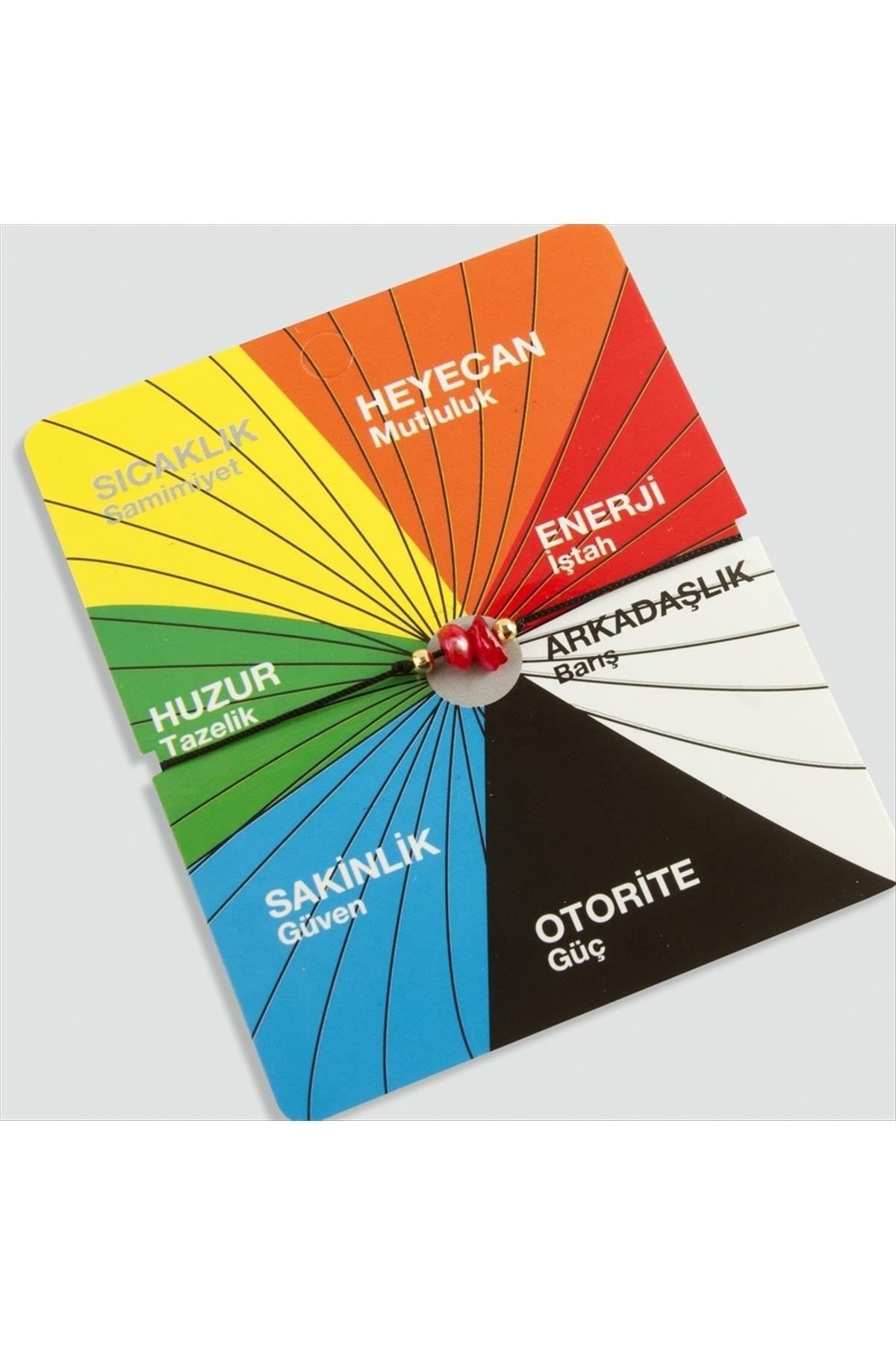 Mercan Doğaltaşlı İp Bileklik