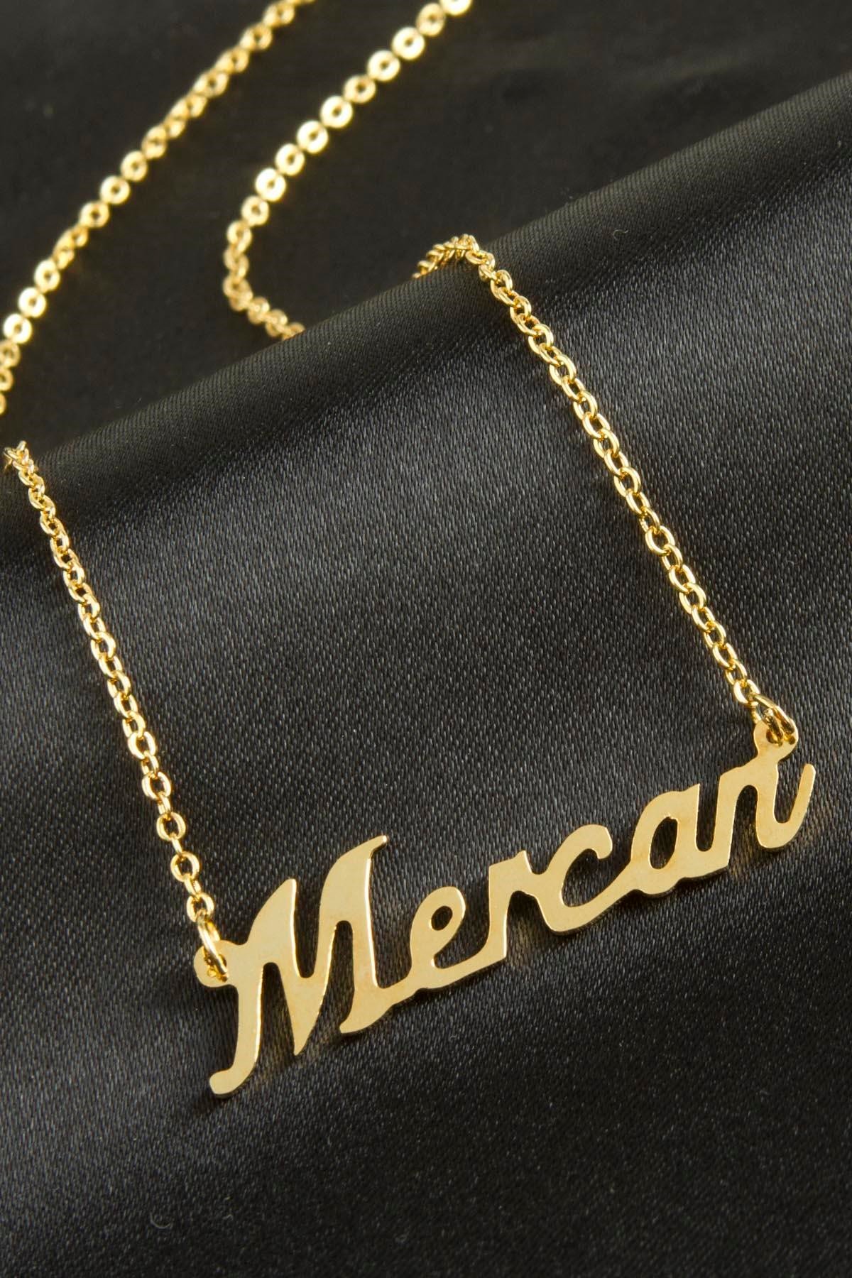 Mercan isimli kolye (Kişiye Özel)