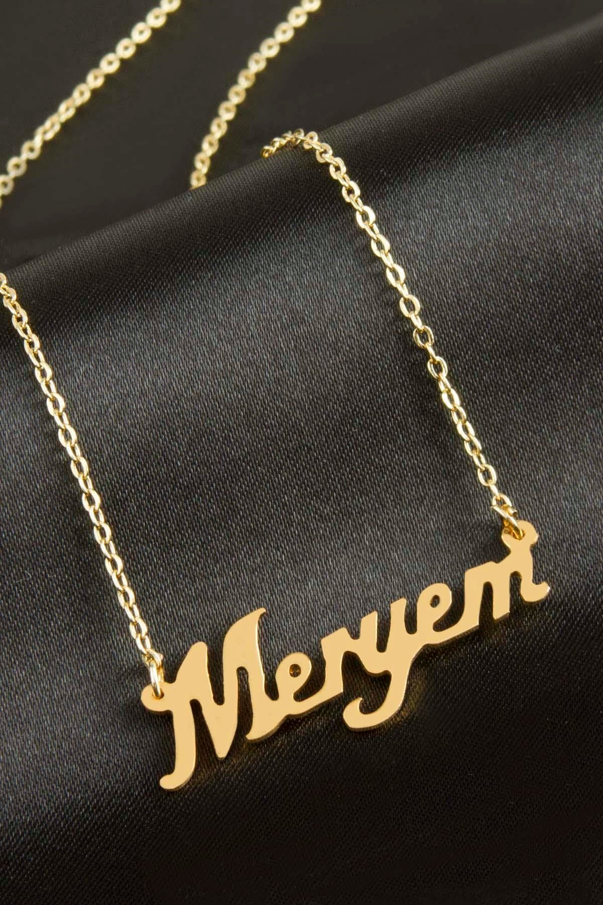 Meryem isimli kolye (Kişiye Özel)