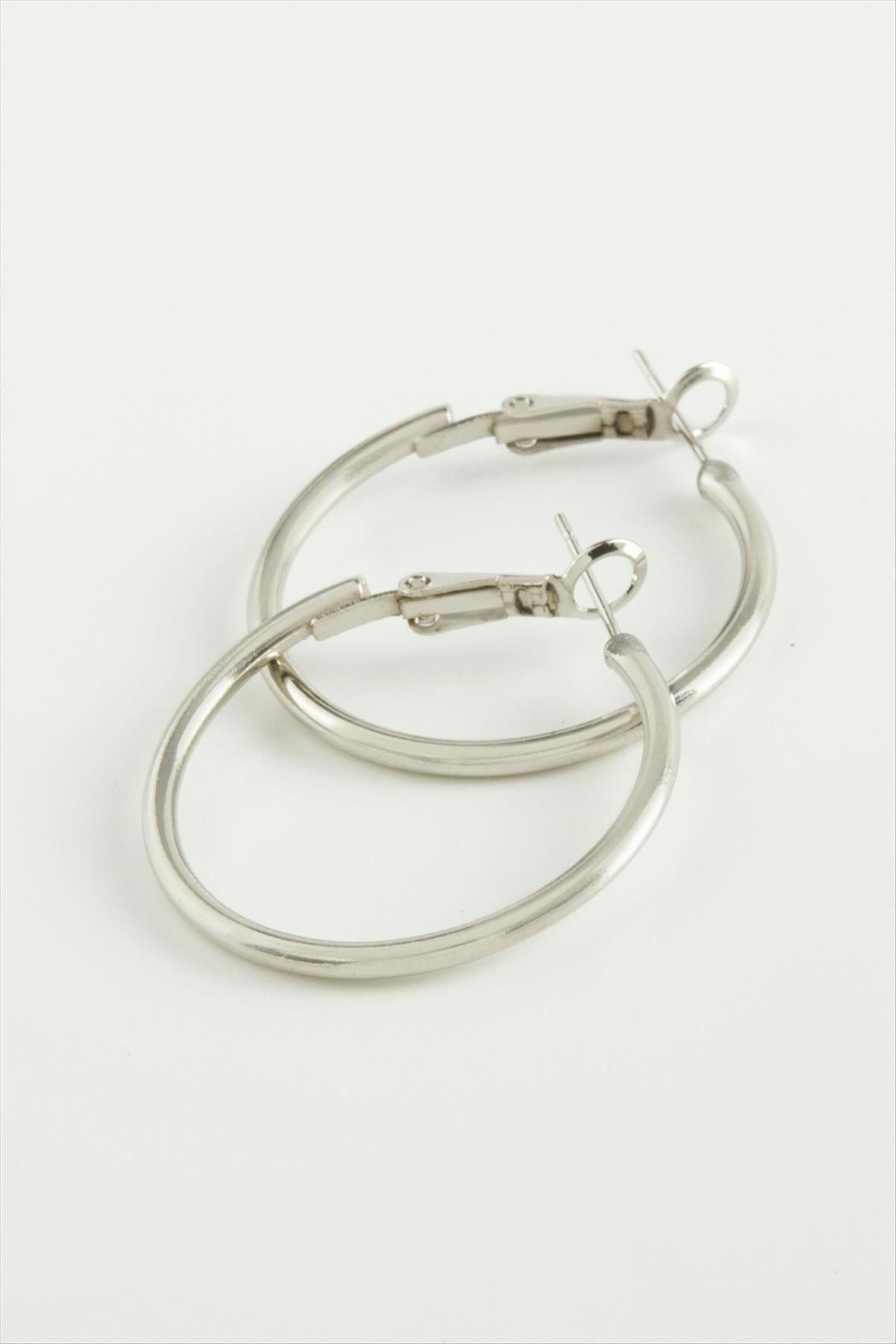 Metal Halka Küpe 3 cm