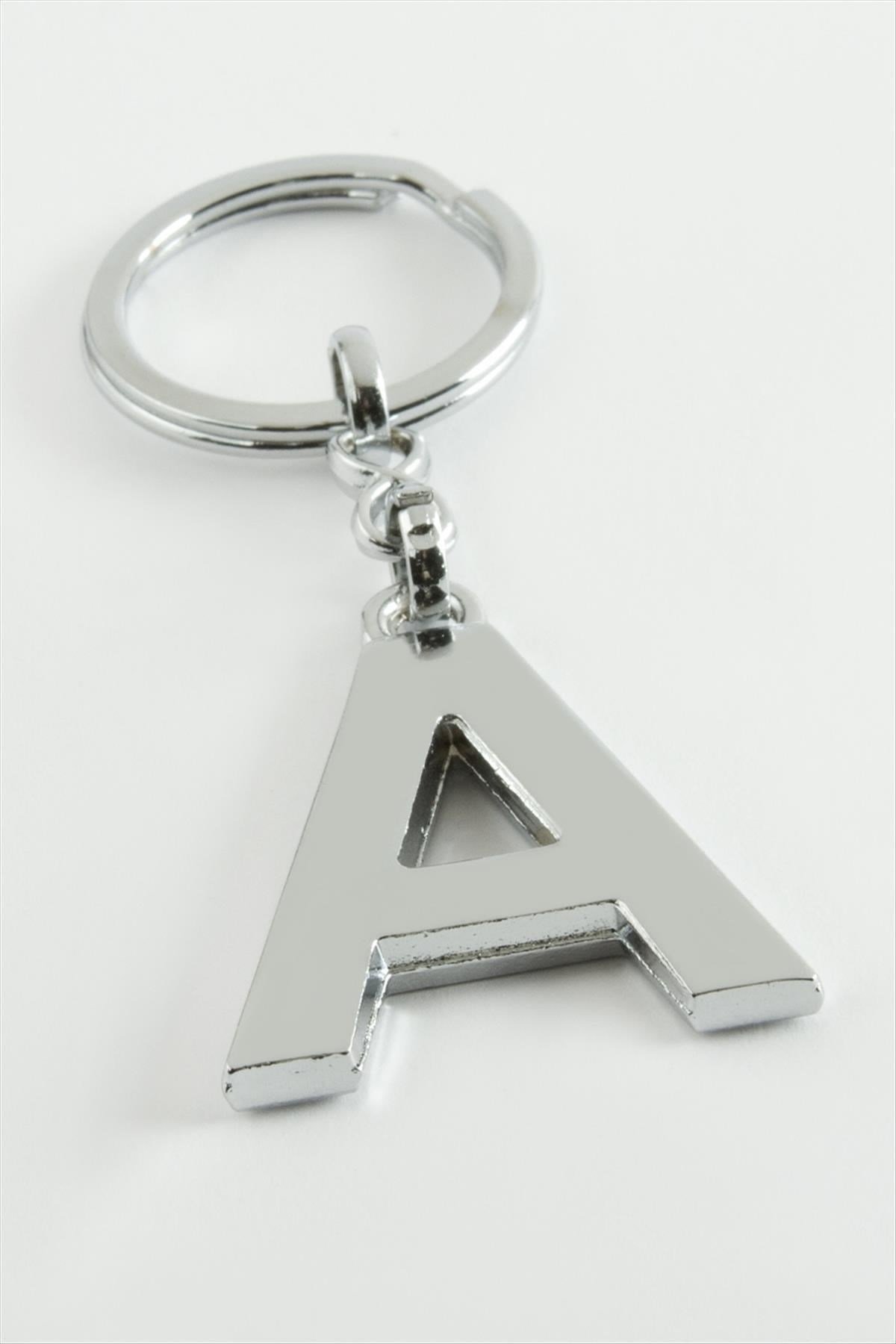 Metal Harf Anahtarlık