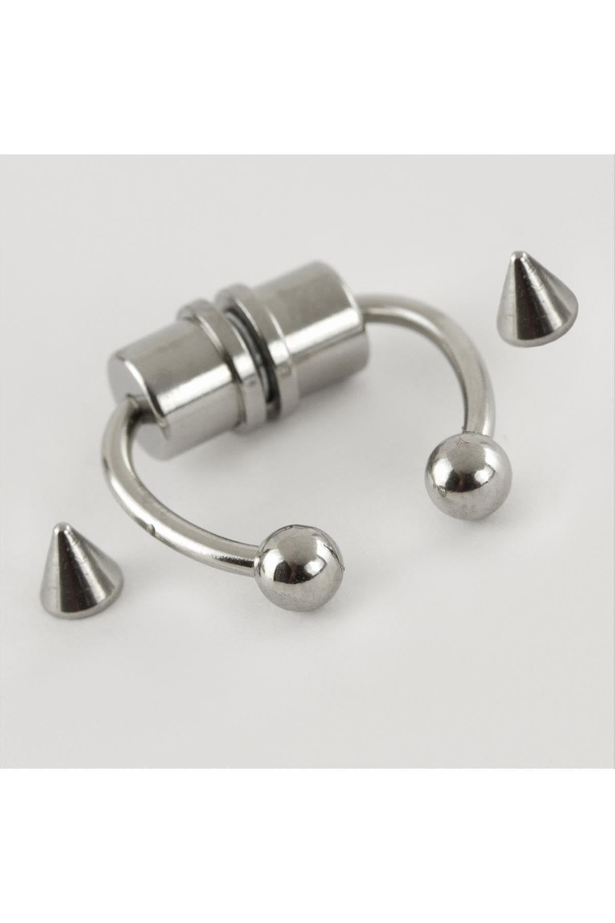 Mıknatıslı Çelik Septum Piercing
