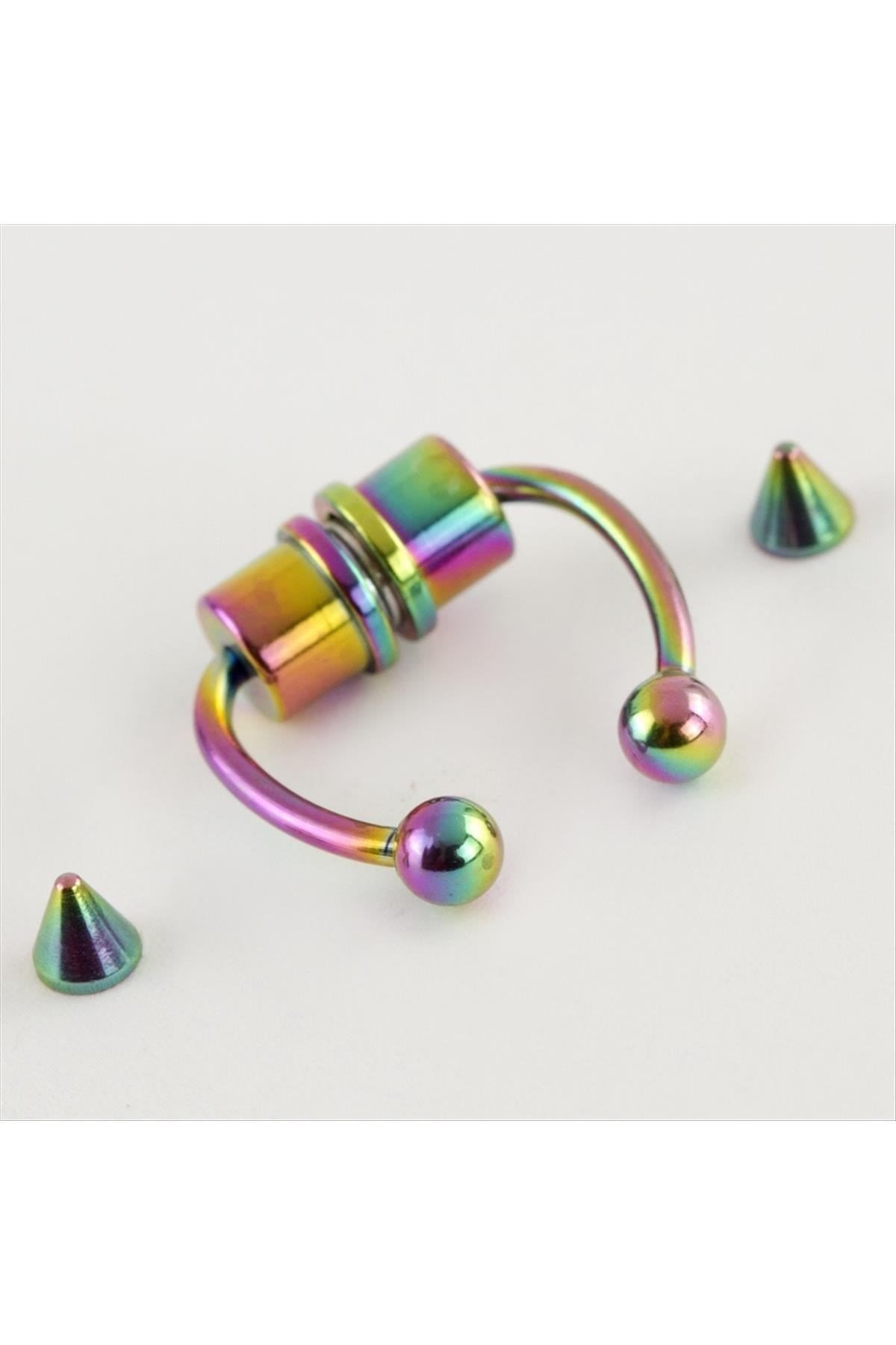Mıknatıslı Çelik Septum Piercing