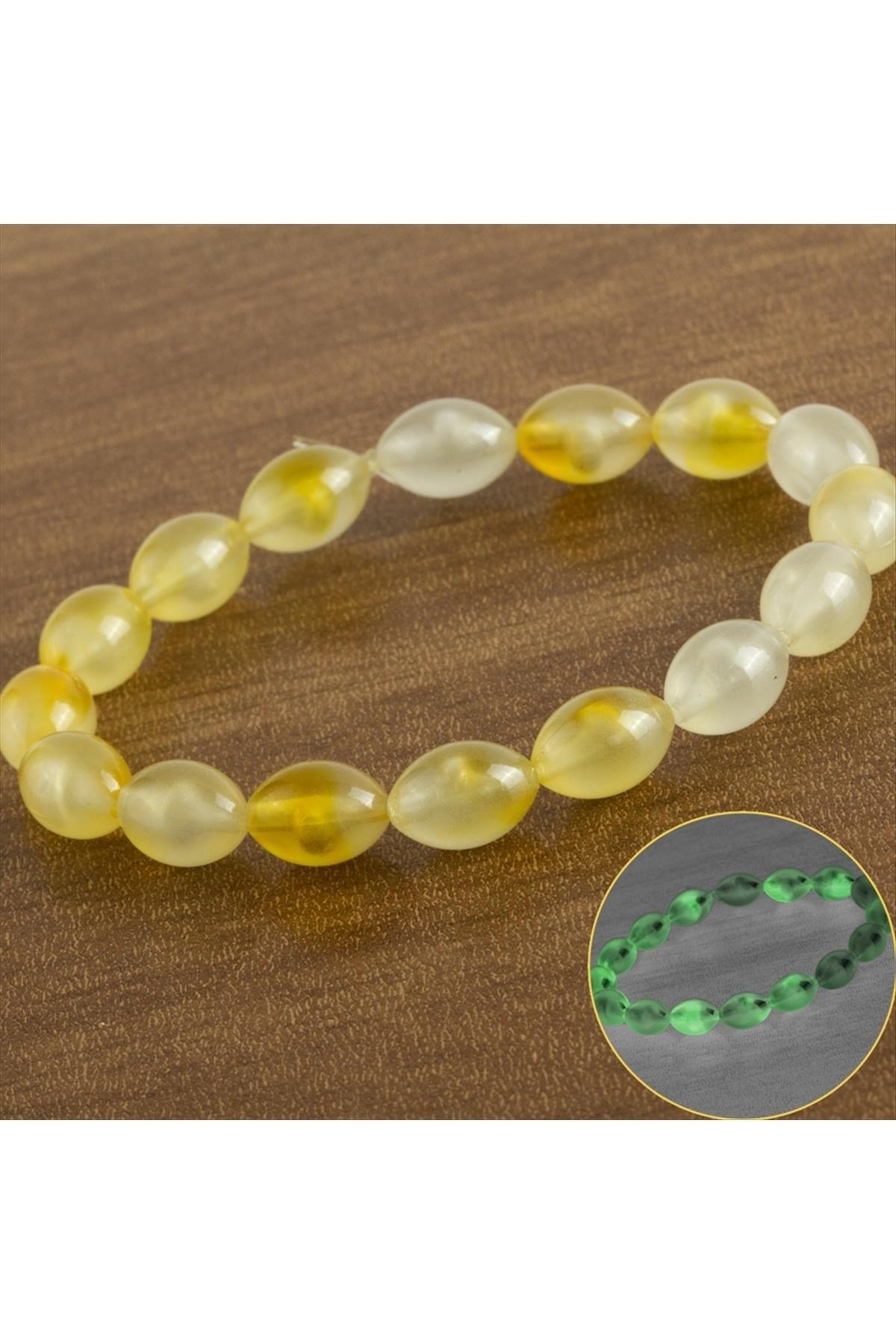 Mısır Kesim Fosforlu Tesbih 8*12 mm