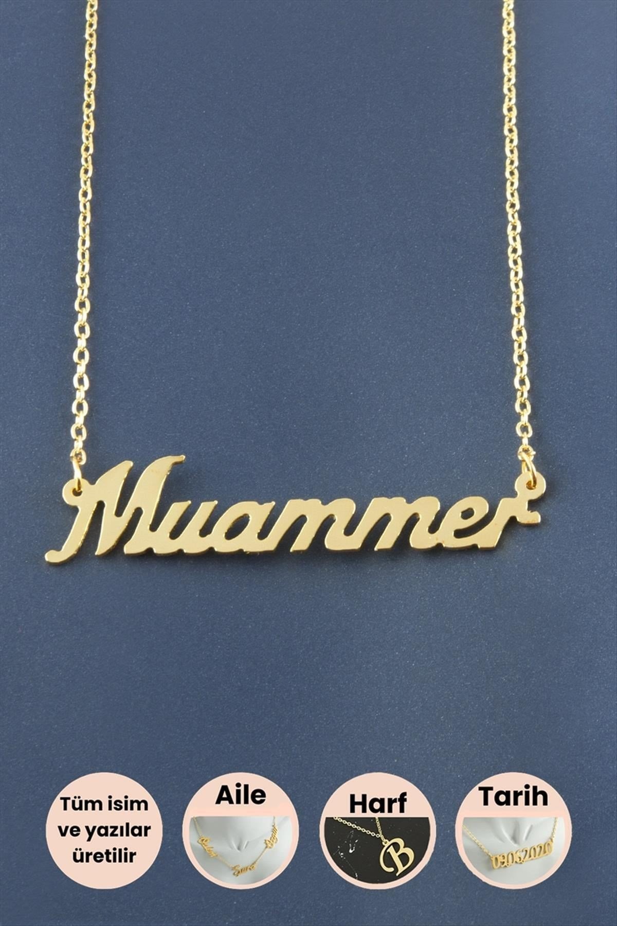 Muammer İsimli Kolye