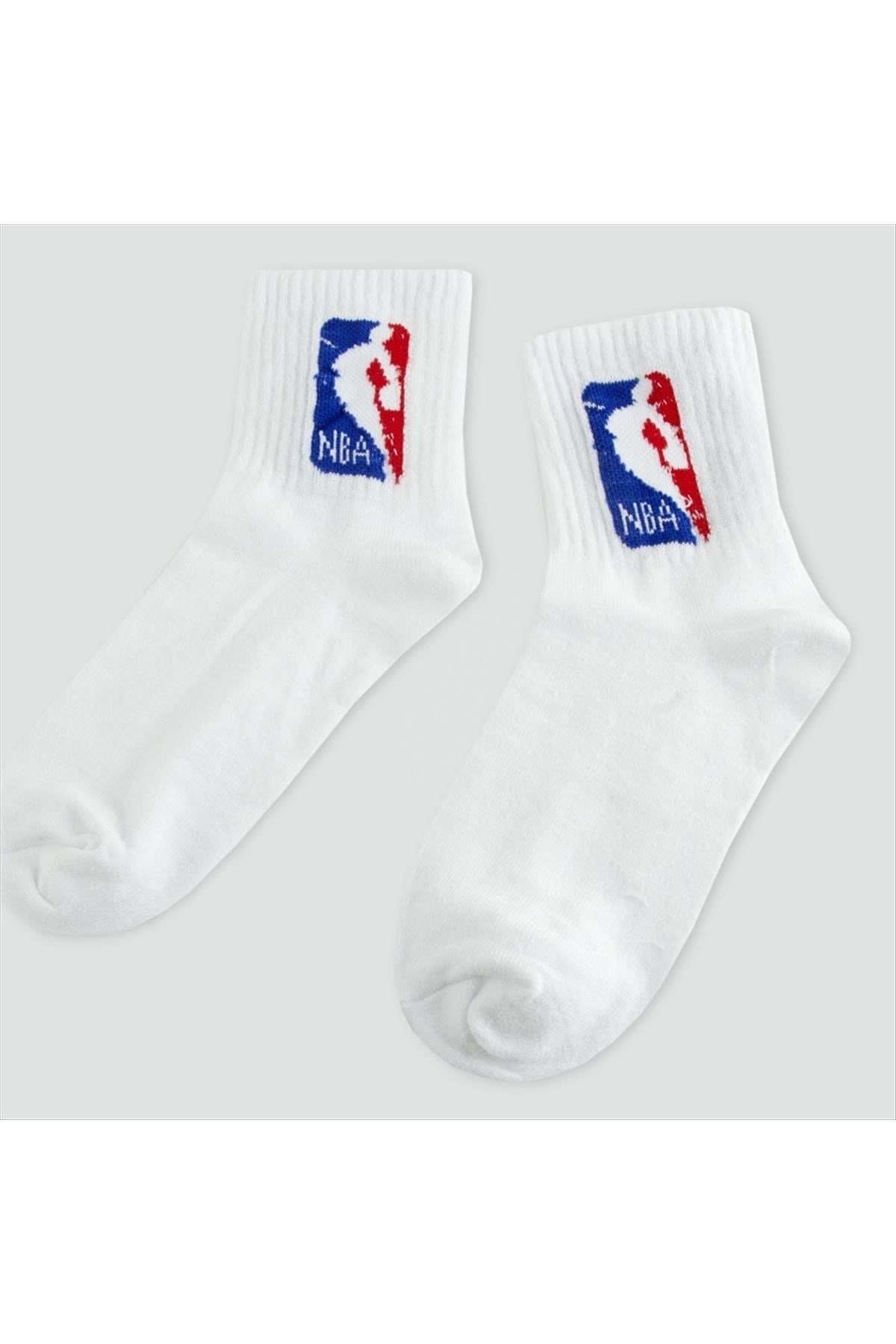 NBA Desenli Kolej Çorap 8*28