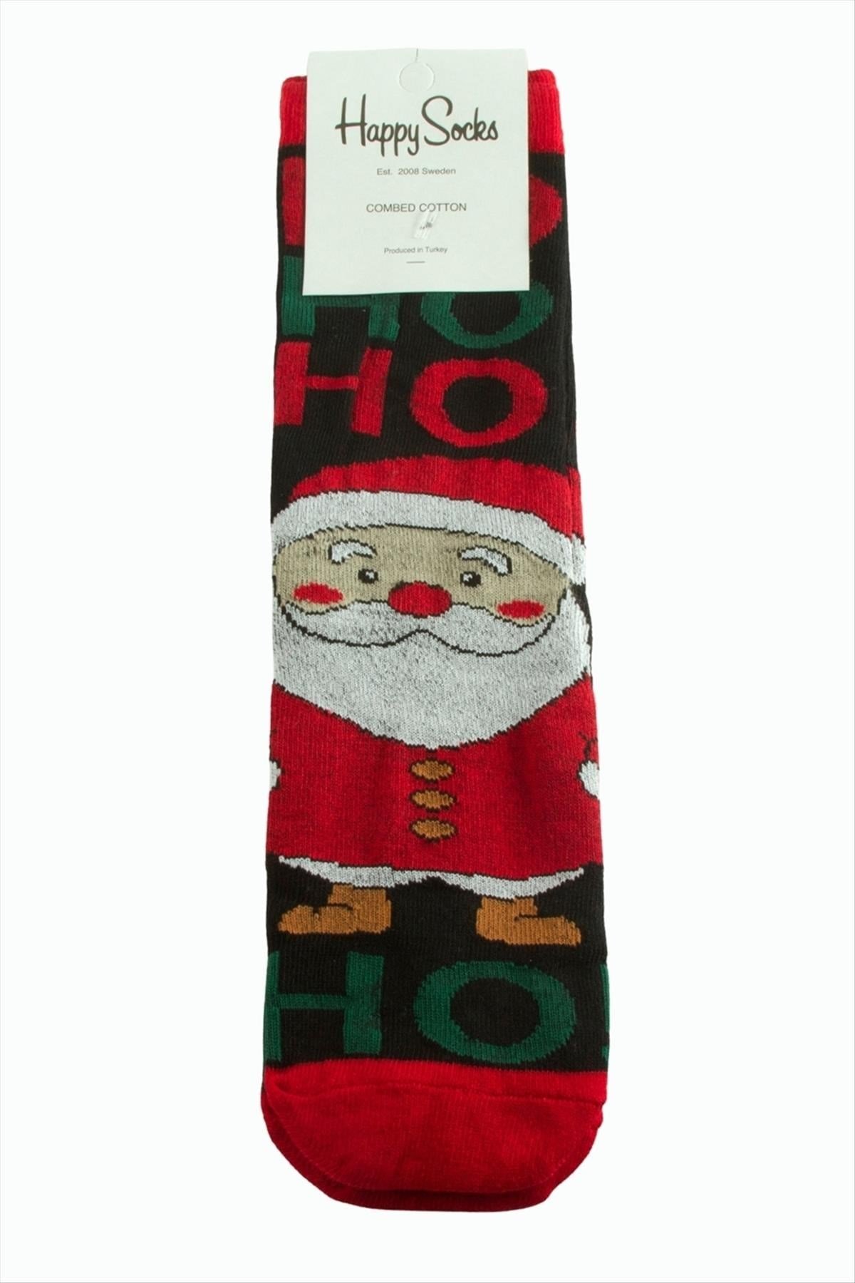 Noel Baba Yılbaşı Penye Çorap