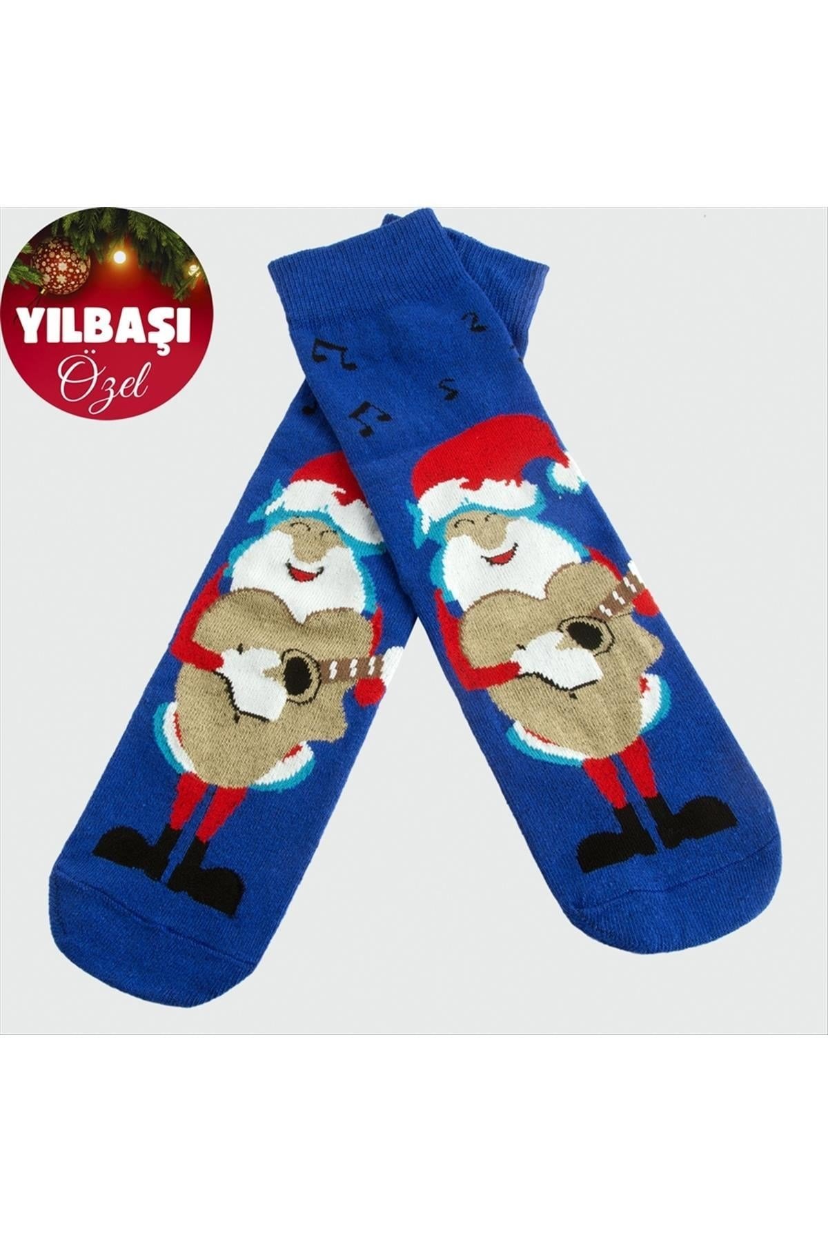 Noel Baba Yılbaşı Penye Çorap