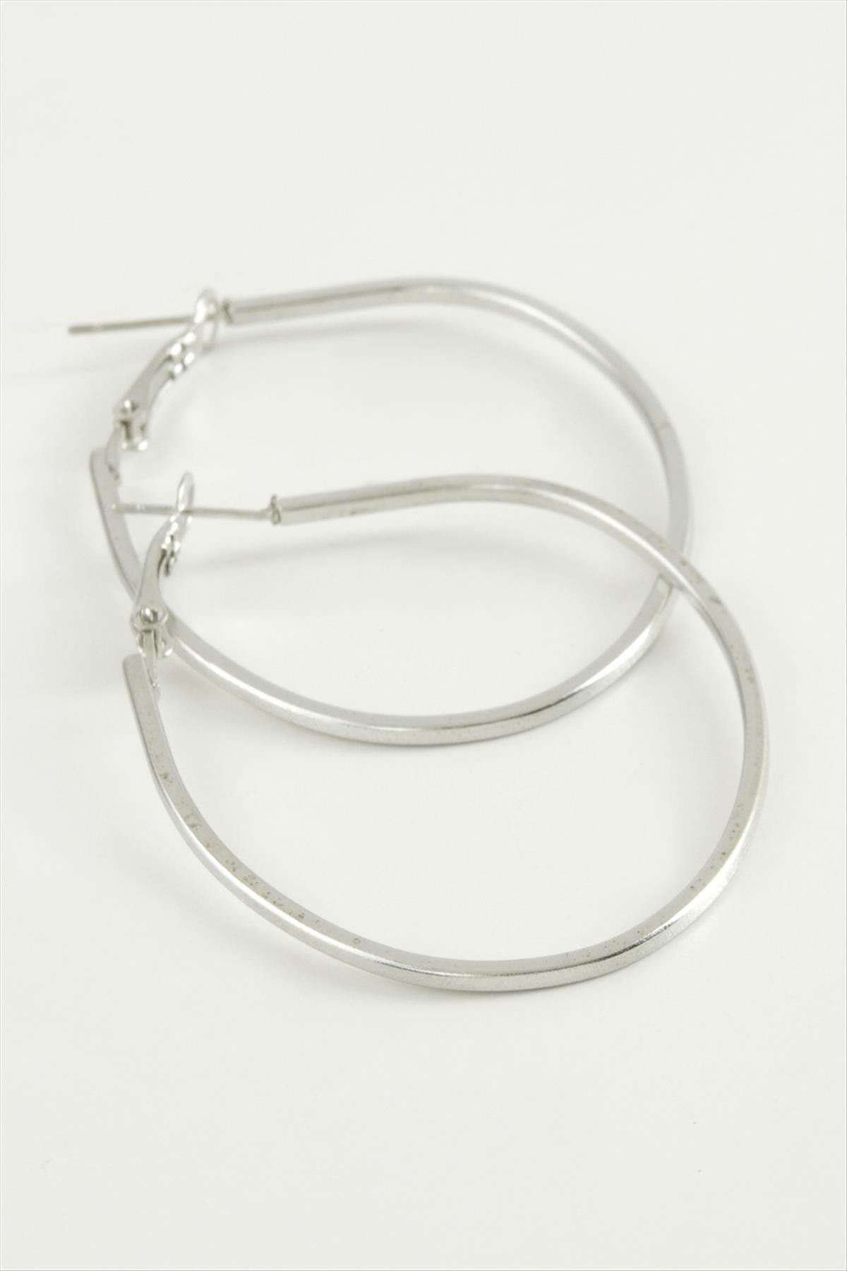 Oval Halka Küpe 4,5 cm