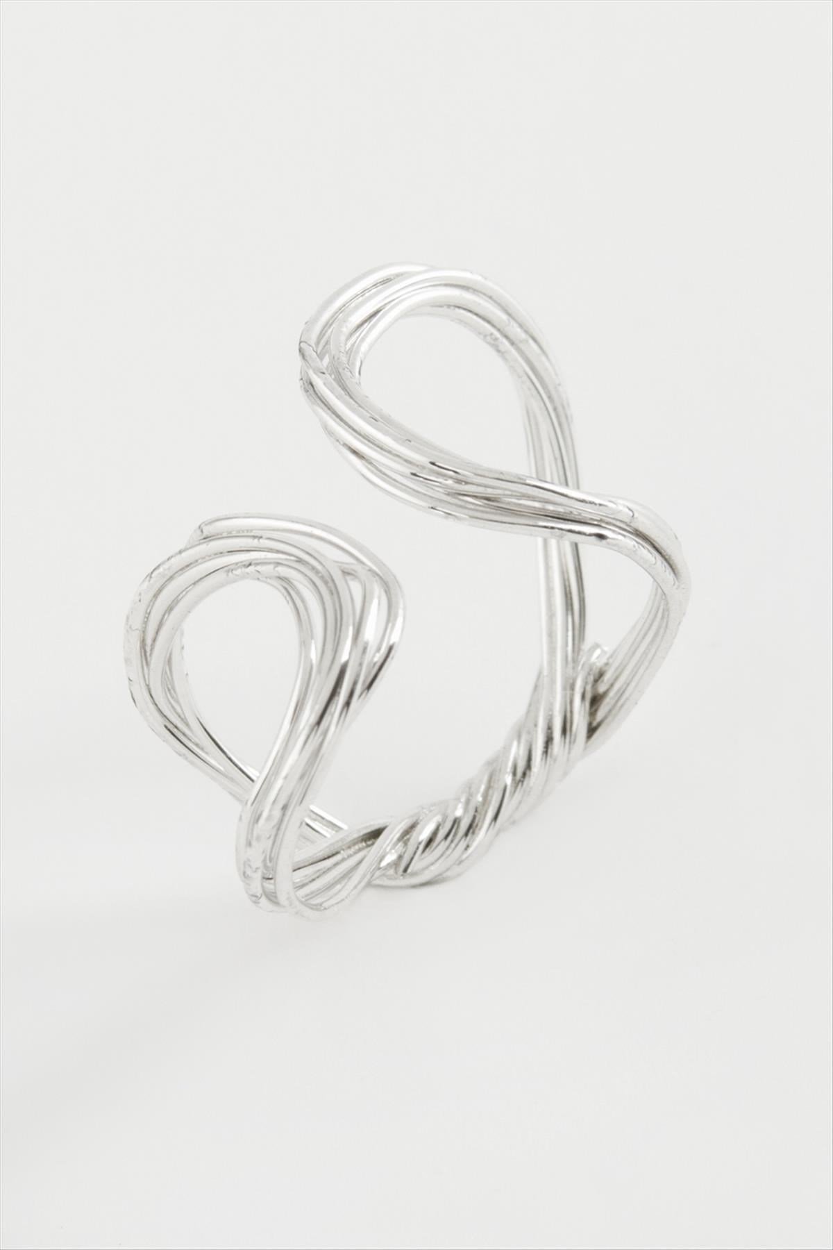 Oval Metal Yüzük