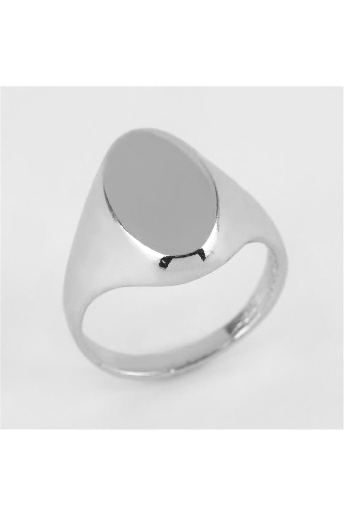 Oval Metal Yüzük