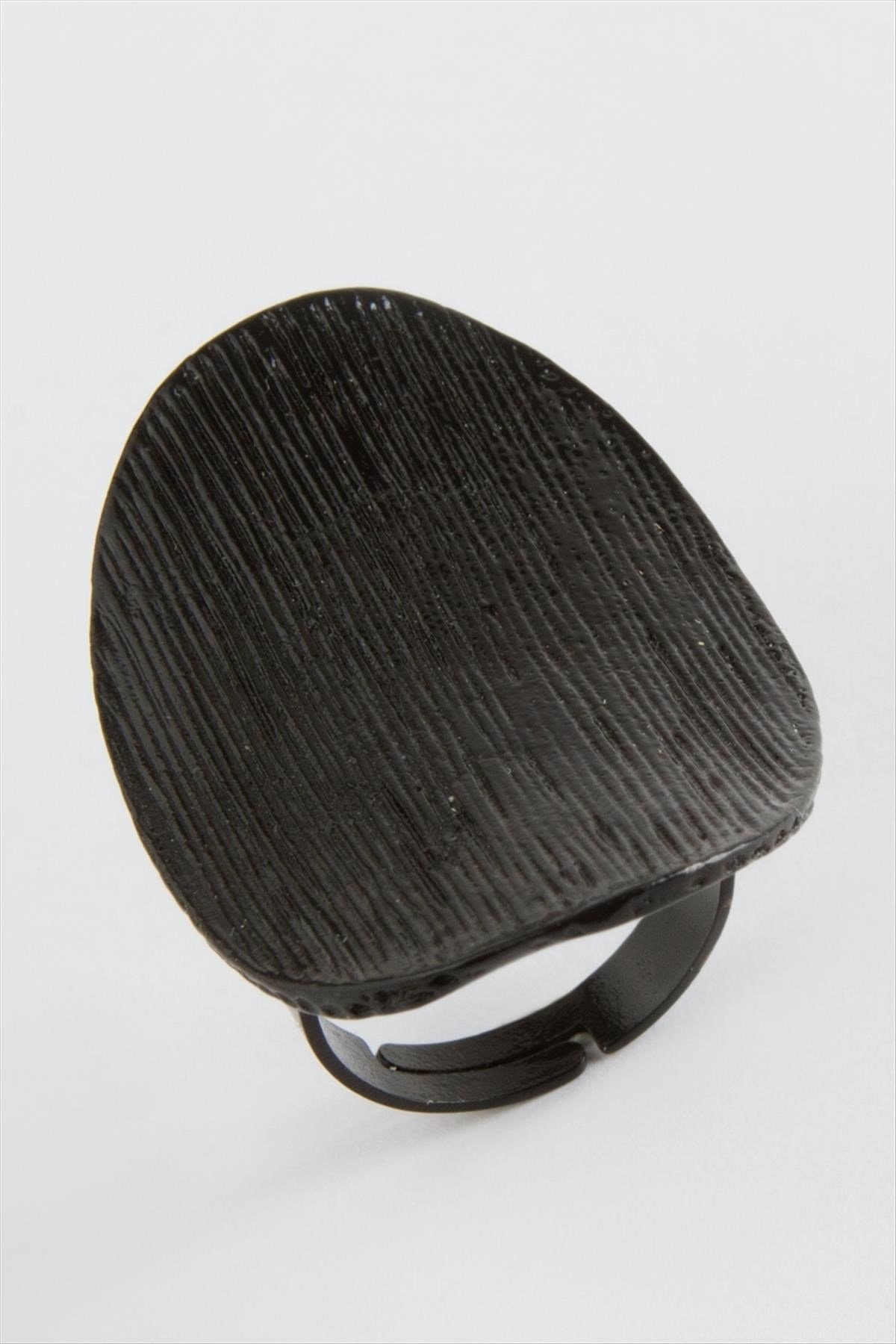 Oval Metal Yüzük