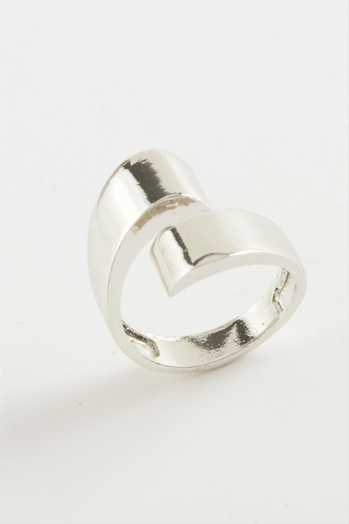 Oval Metal Yüzük