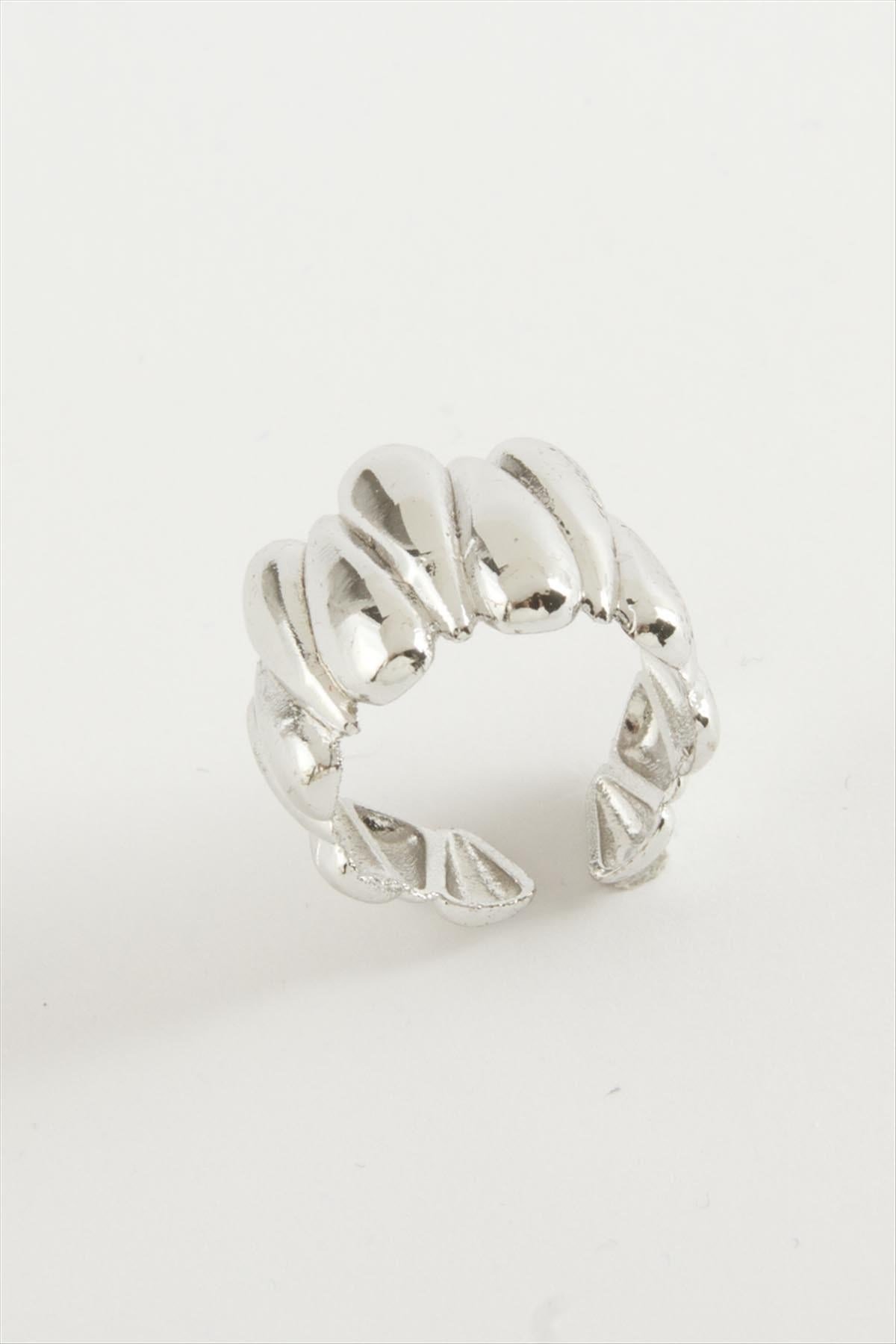 Oval Metal Yüzük