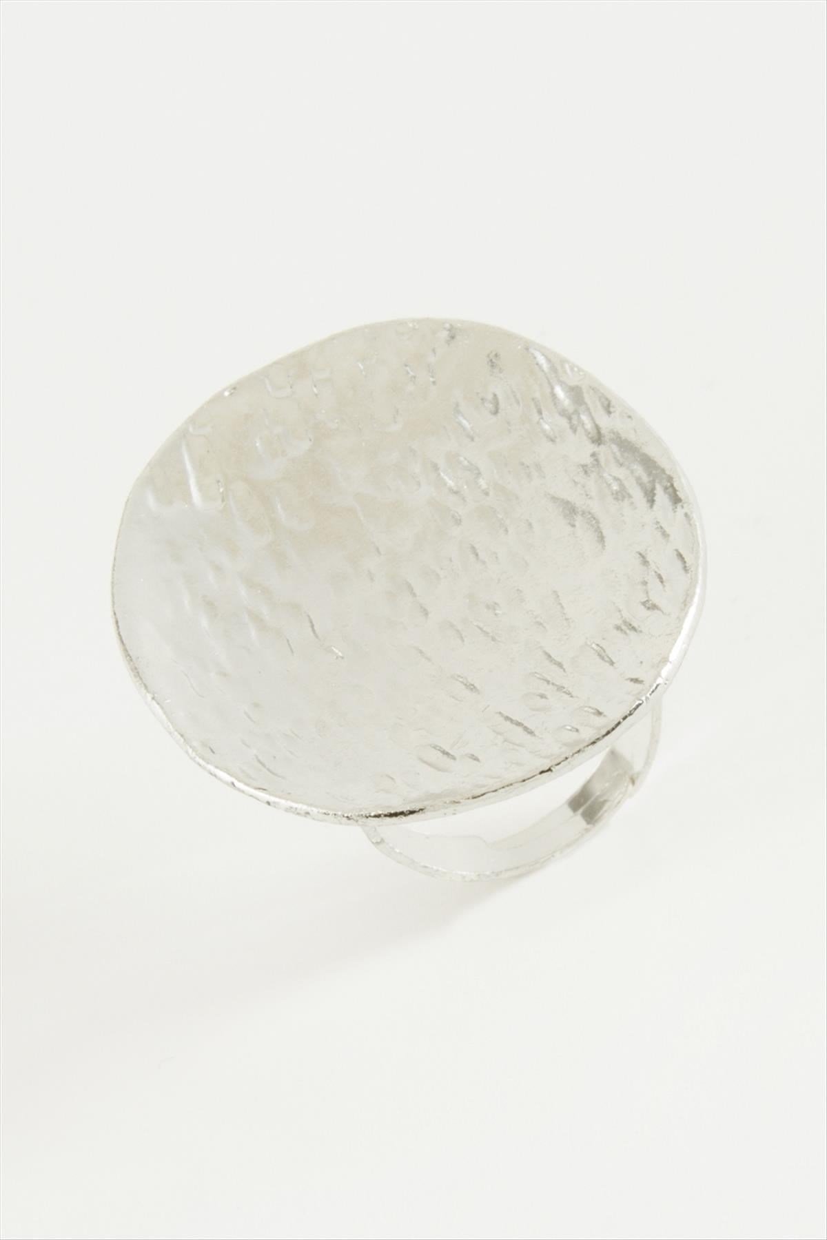 Oval Metal Yüzük