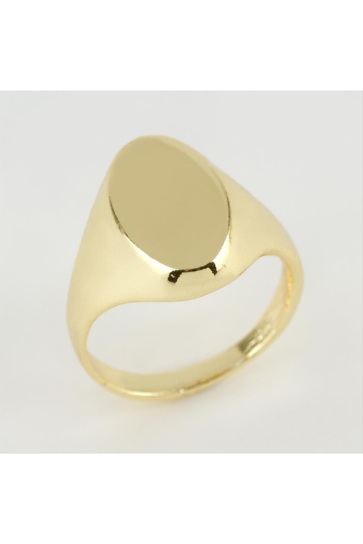 Oval Metal Yüzük