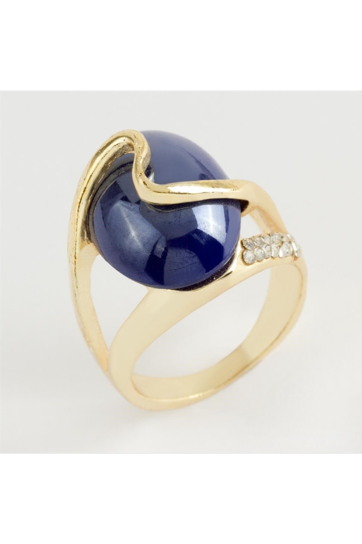 Oval Taşlı Yüzük
