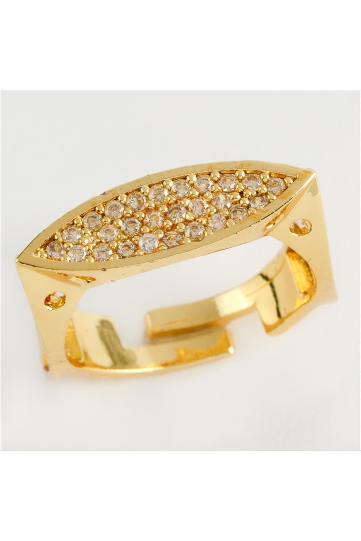Oval Taşlı Yüzük